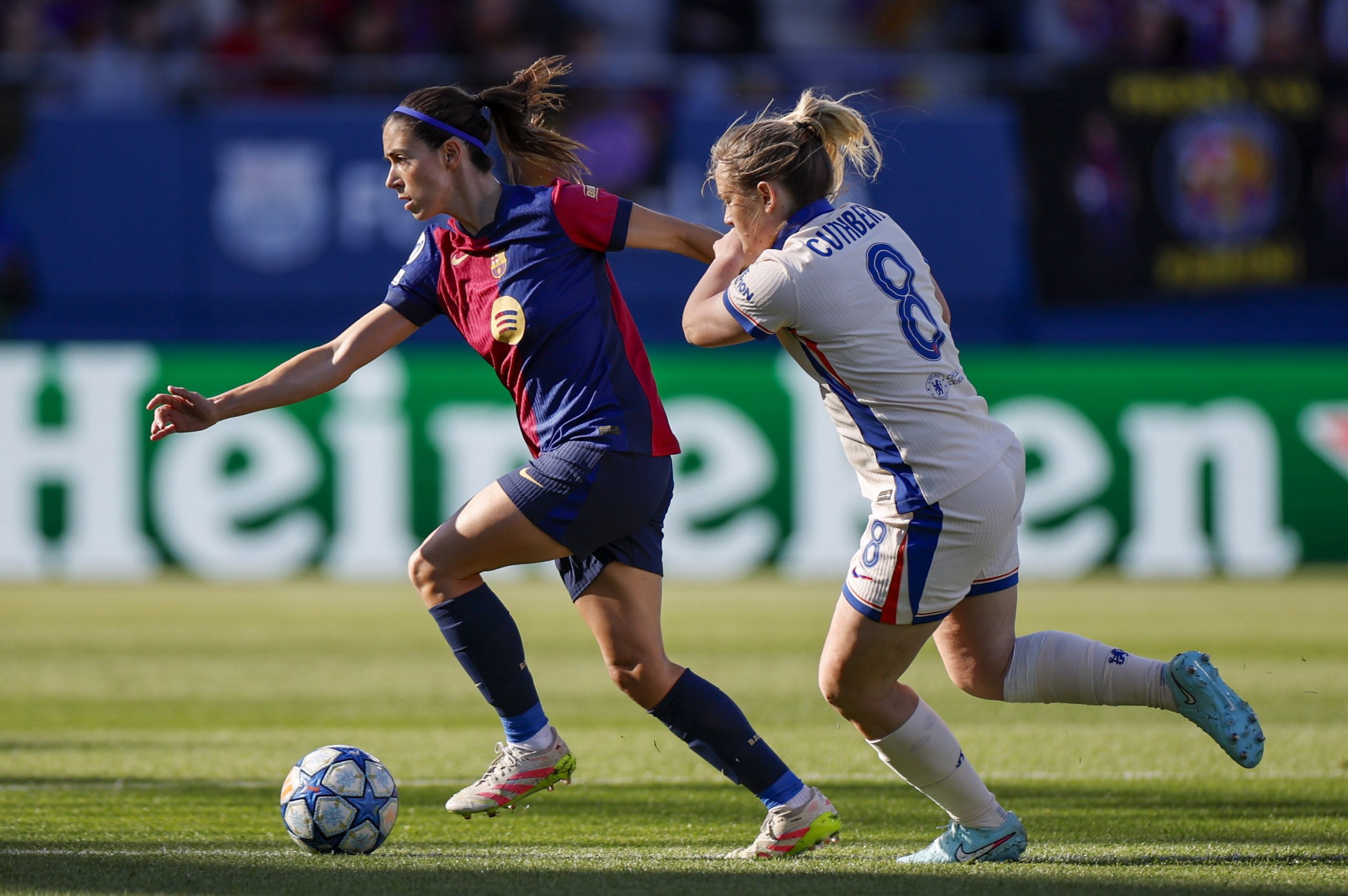 FC Barcelona goleia Chelsea na primeira mão das ‘meias’ da ‘Champions’ feminina