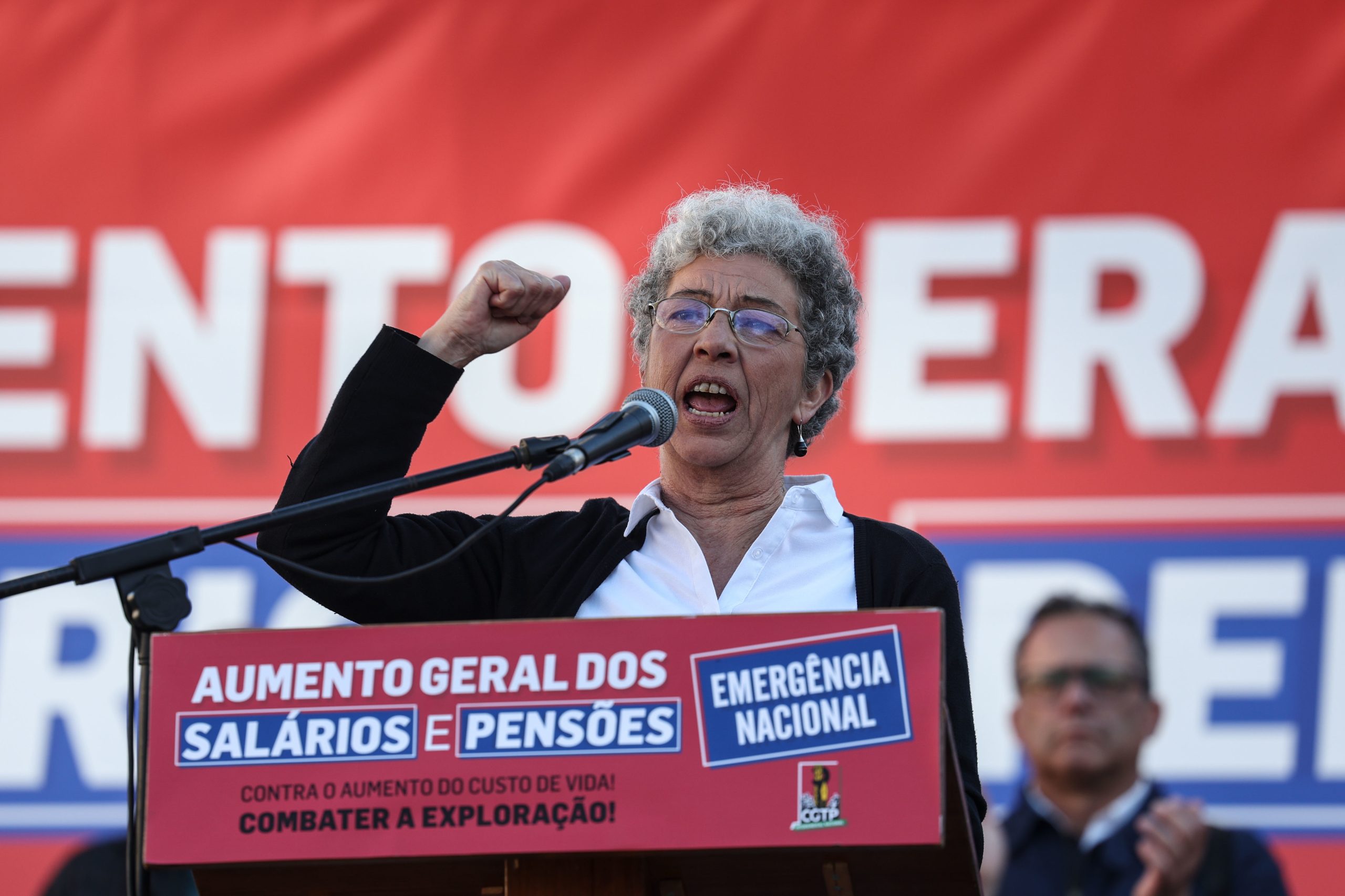 Secretária-geral da CGTP-IN garante que a luta não vai parar até salários e pensões subirem