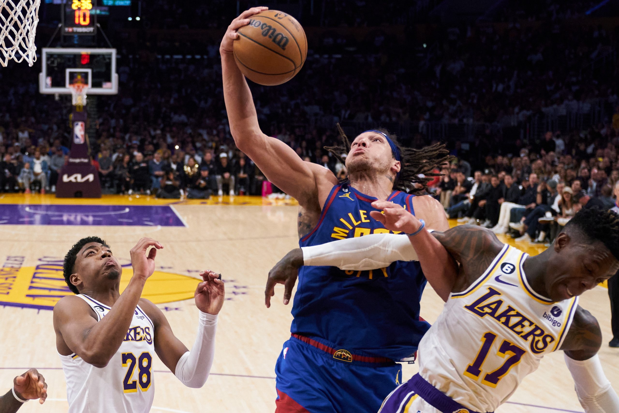 Nuggets vencem em Los Angeles e estão a uma vitória da final da NBA