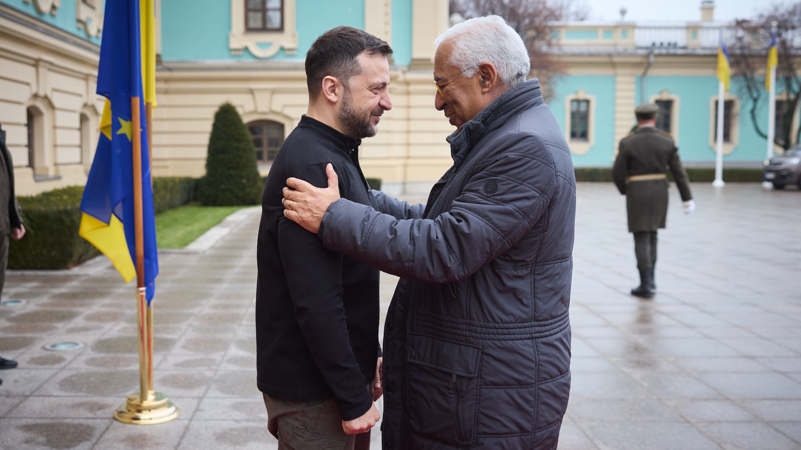 Costa já se encontrou com Zelensky. Em Kiev defendeu a soberania da Ucrânia