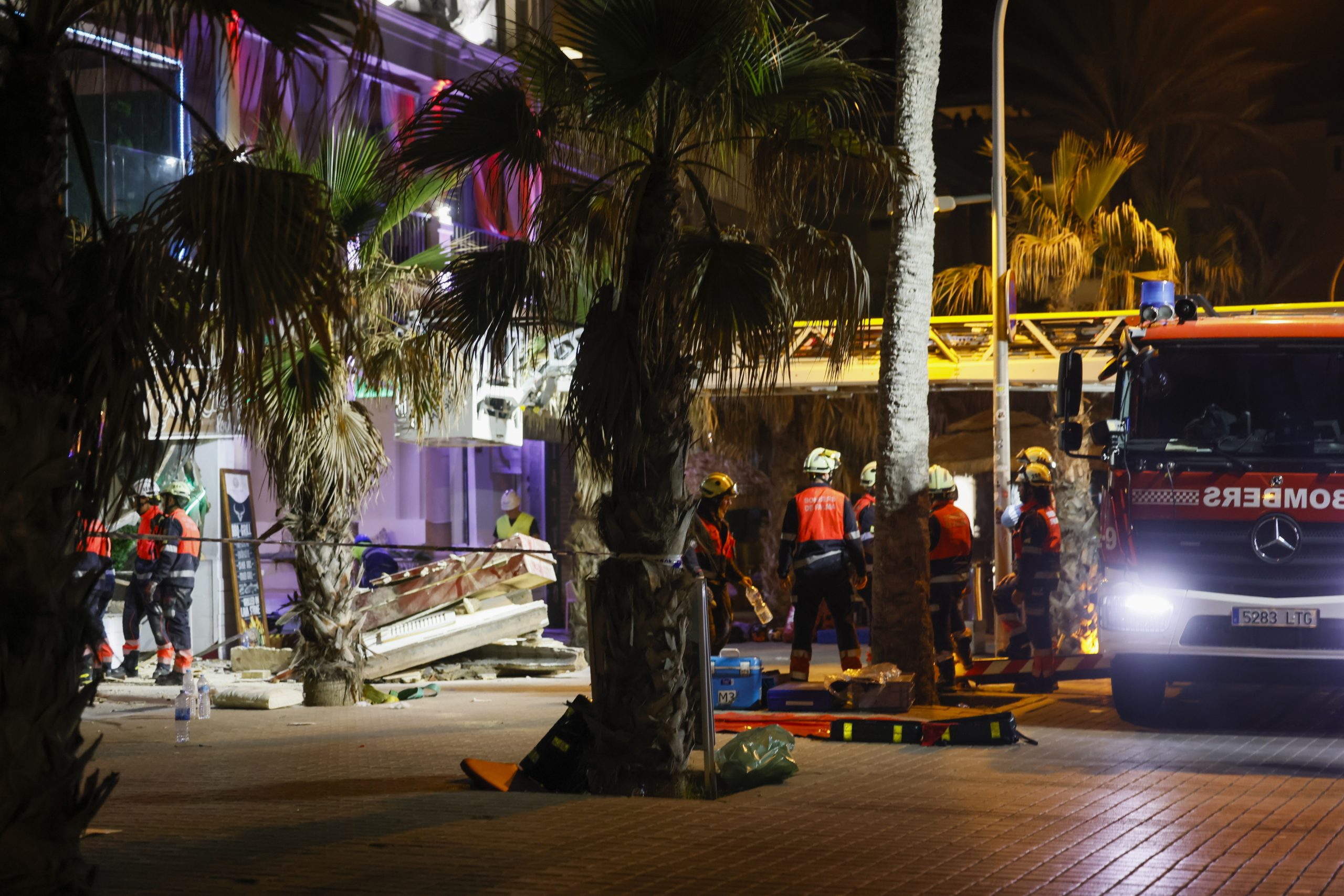 Turistas alemãs e imigrante senegalês entre as vítimas do desabamento de restaurante em Maiorca