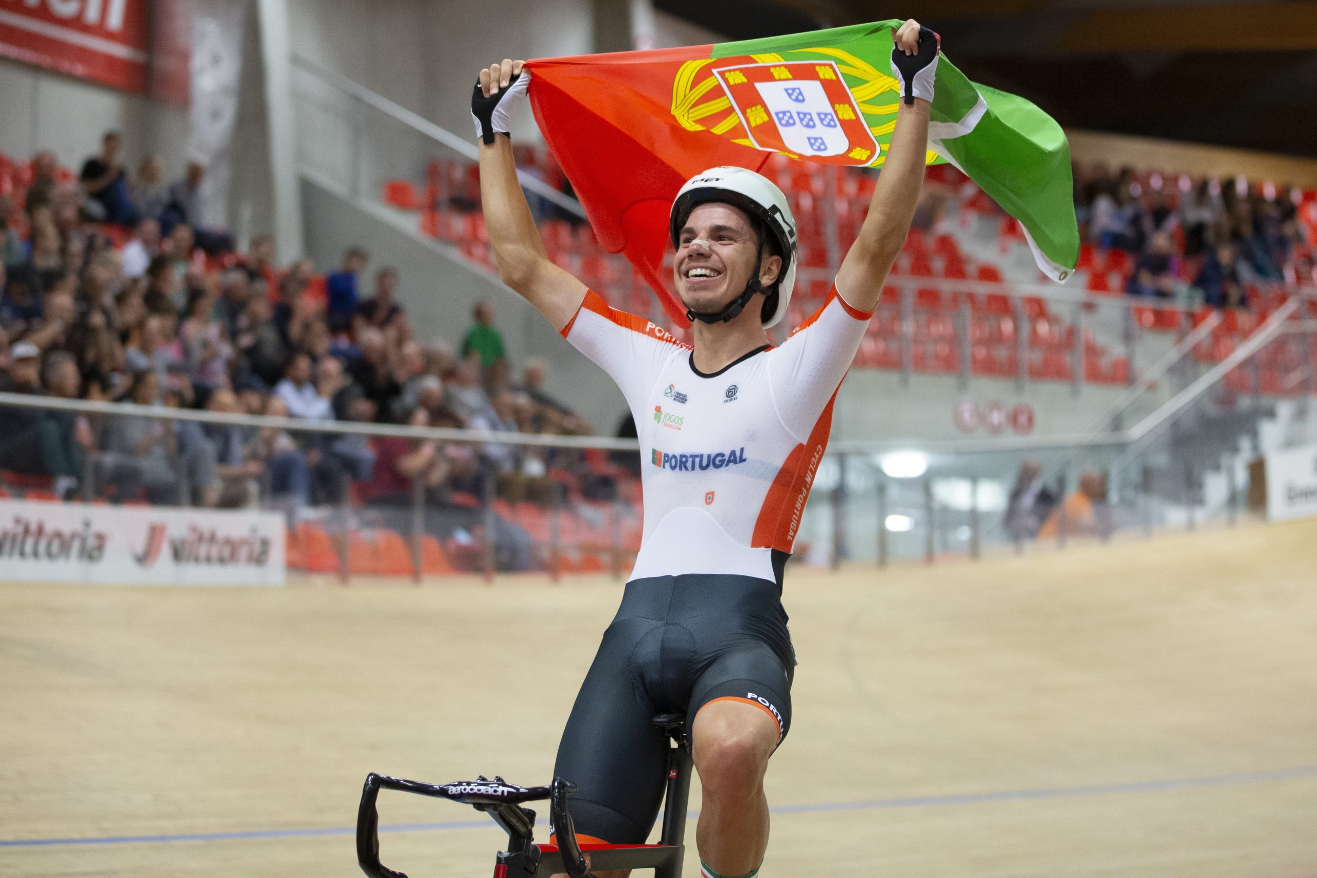 Ciclista Rui Oliveira é o novo vice-campeão europeu de eliminação