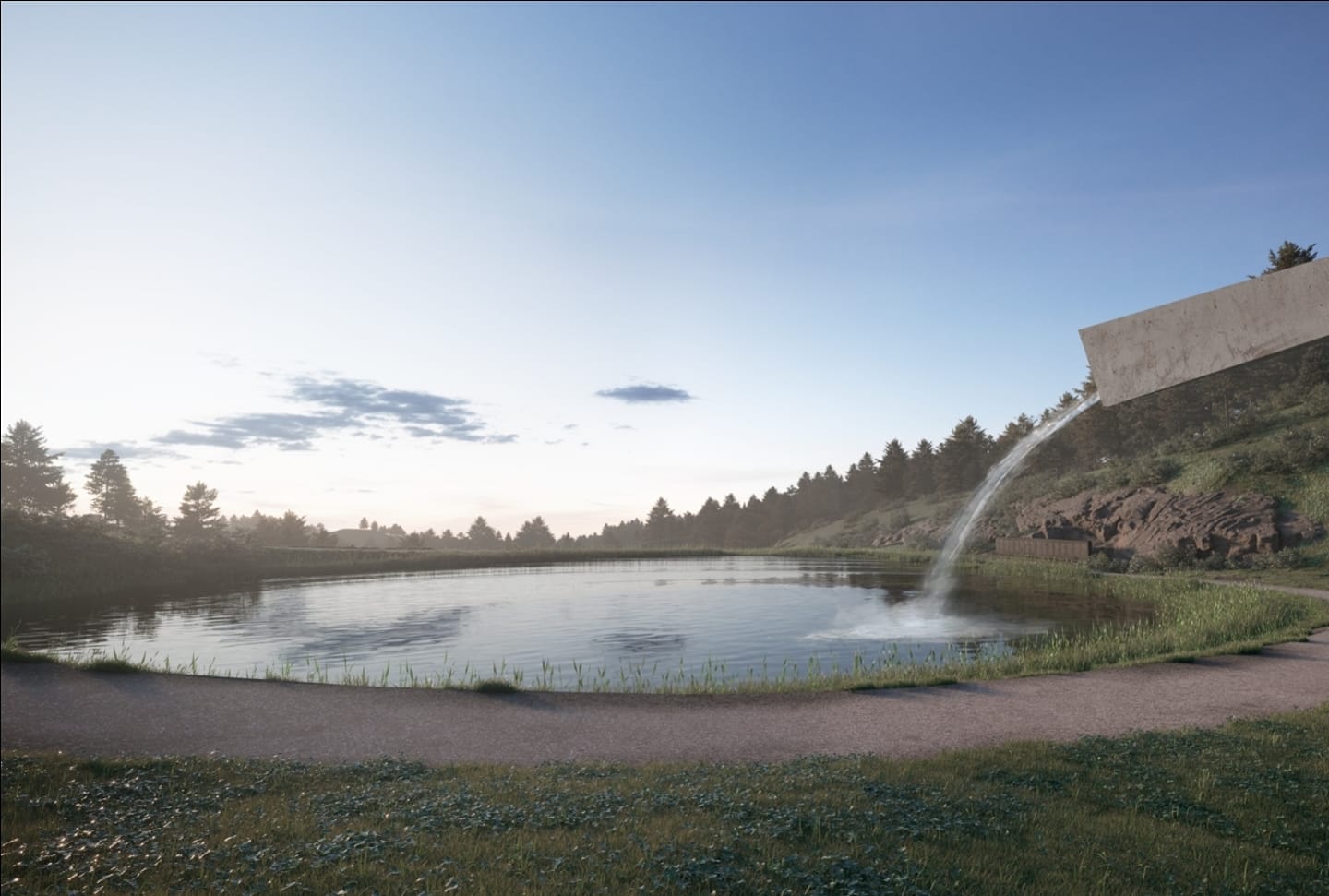 Um lago artificial, no valor de 1,8 milhões de euros, vai homenagear as vítimas de Pedrógão Grande