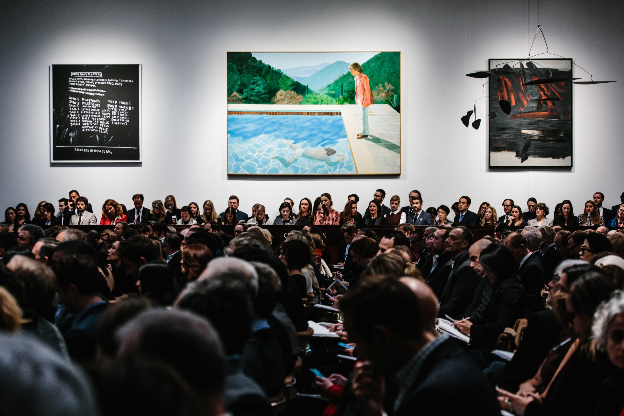 Quadro de David Hockney leiloado por 90,3 milhões de dólares. Um valor recorde para um artista vivo