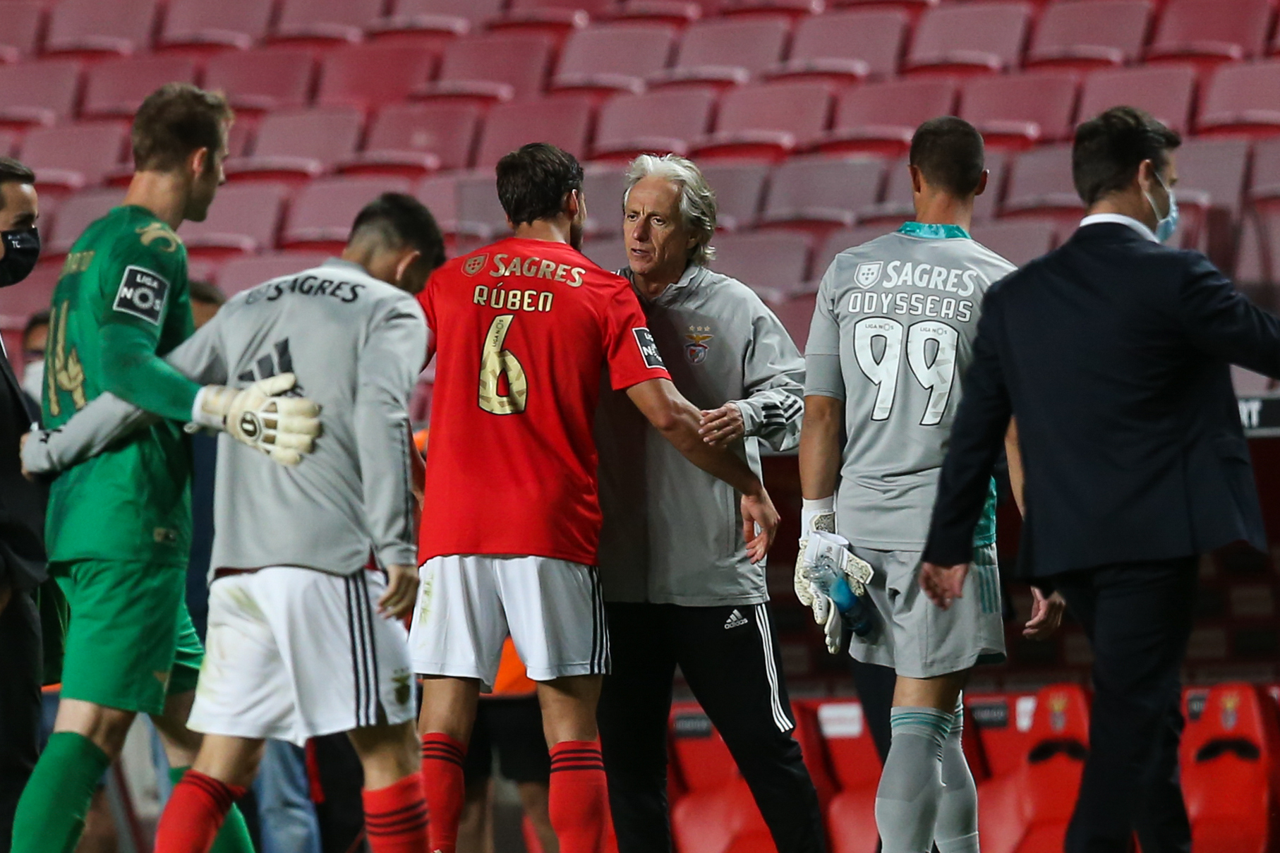 Jorge Jesus tem “quase a certeza” da saída de Rúben Dias do Benfica