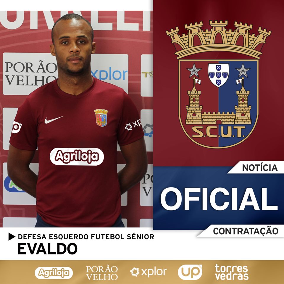 Evaldo vai representar o Torreense, do Campeonato de Portugal