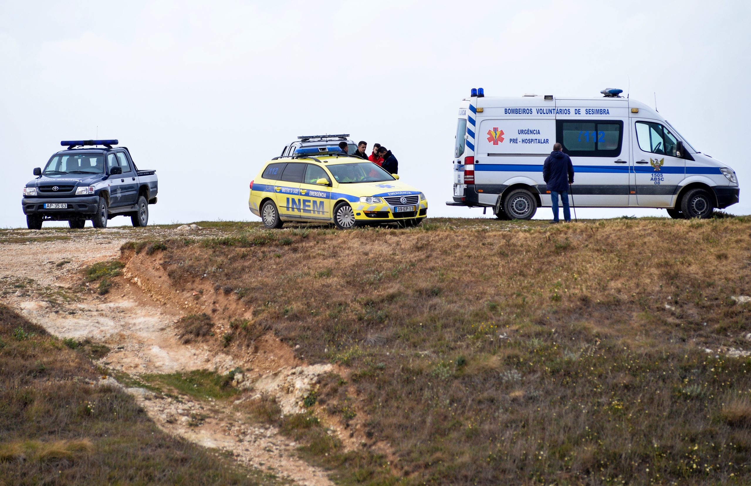 Queda de viatura no Cabo Espichel provoca morte de homem de 45 anos
