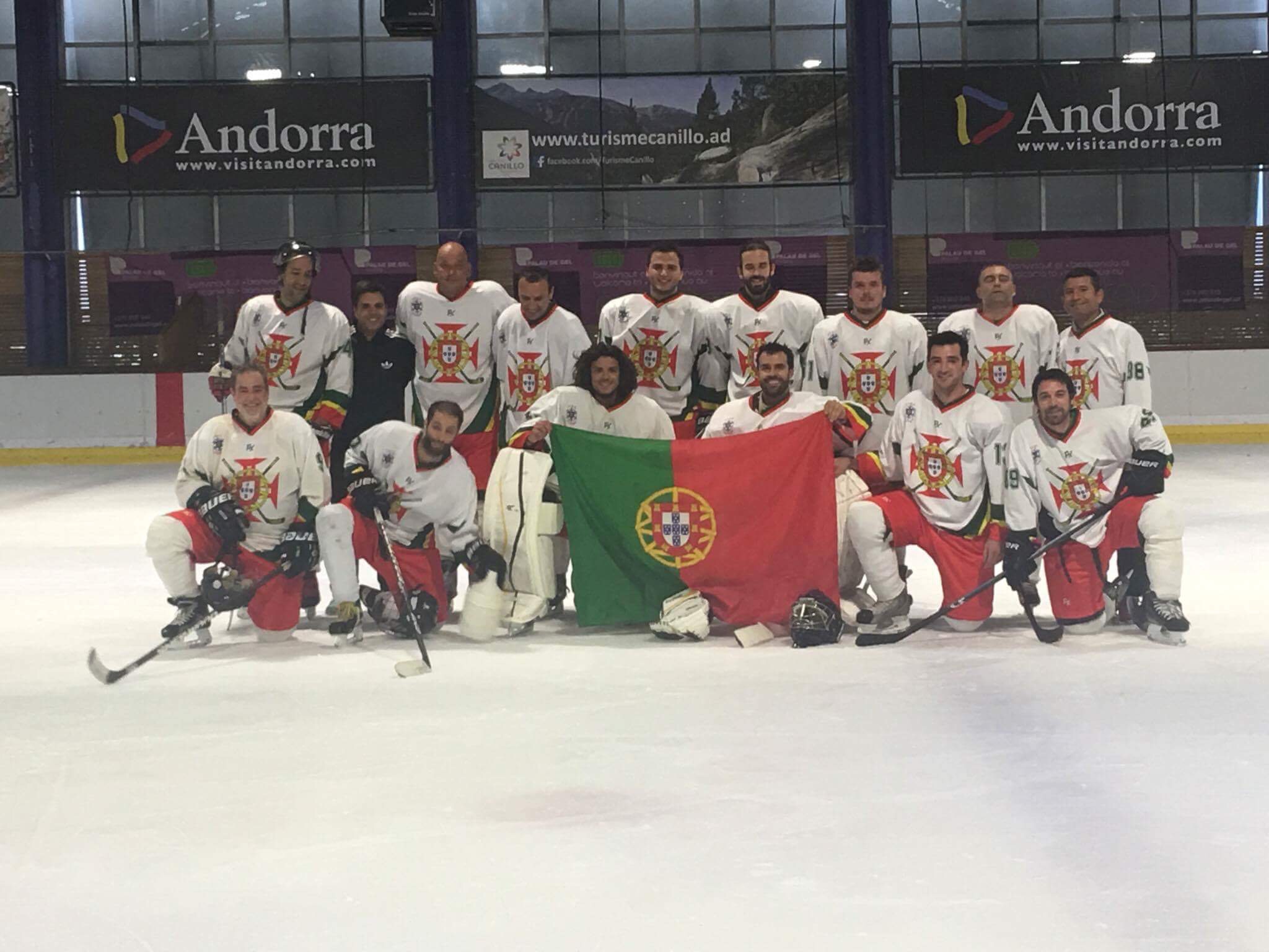 Hóquei no Gelo: Portugal conquista a primeira vitória internacional