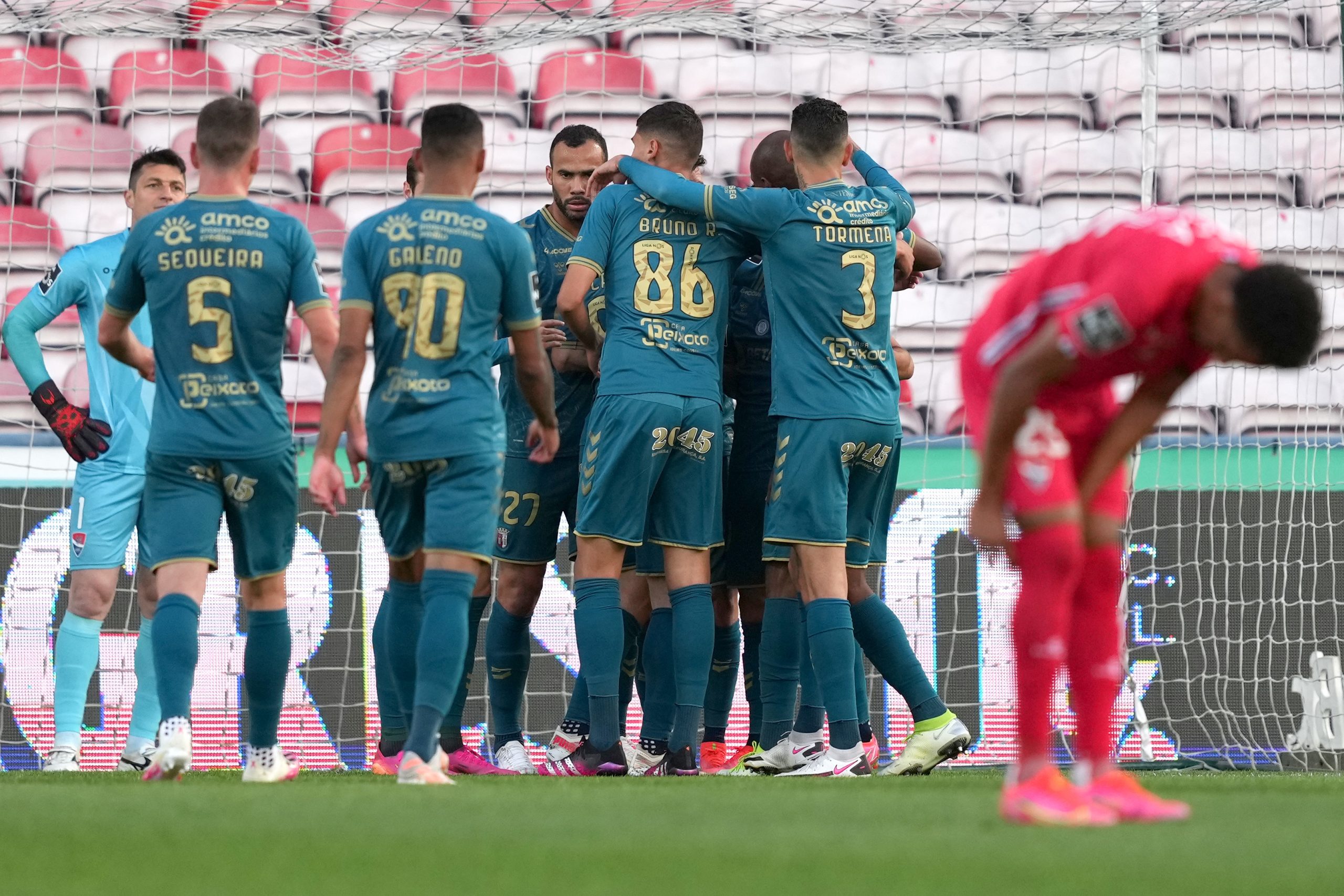 Sp. Braga empata com Gil Vicente e já não deixa quarto lugar