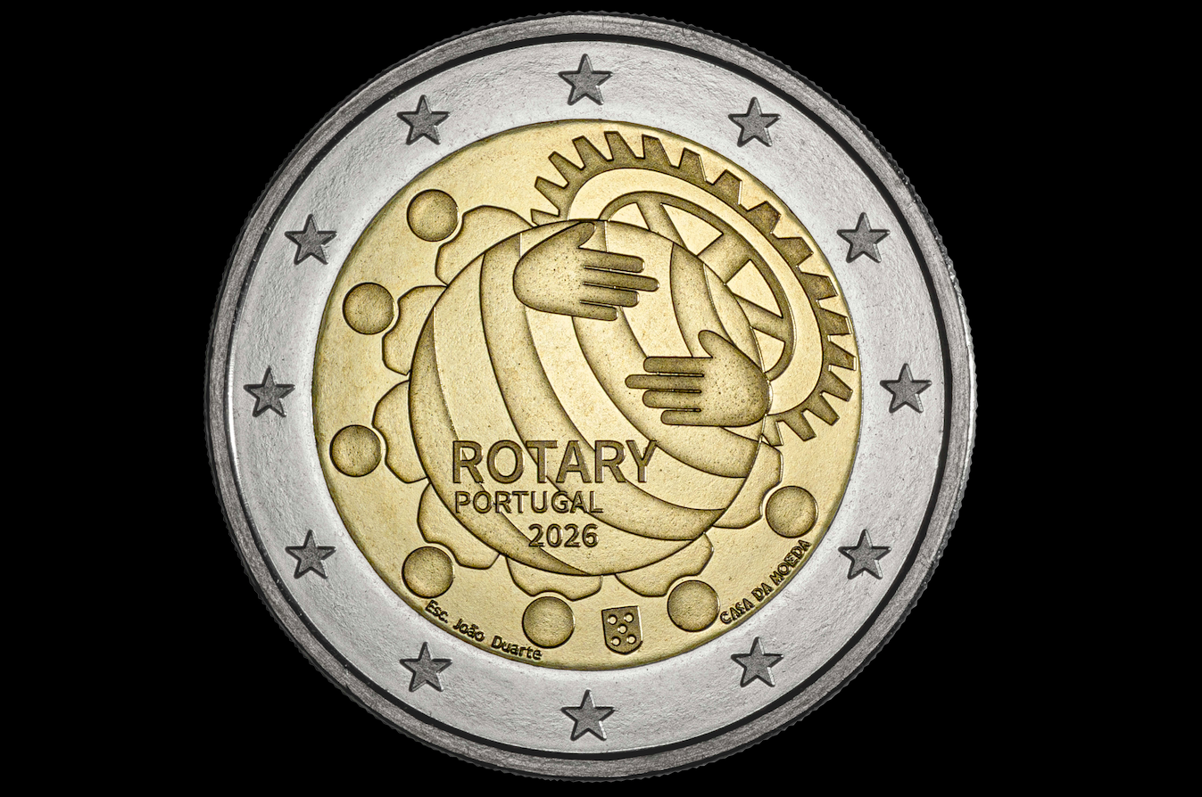 “Rotary”. Está a chegar uma nova moeda de 2€