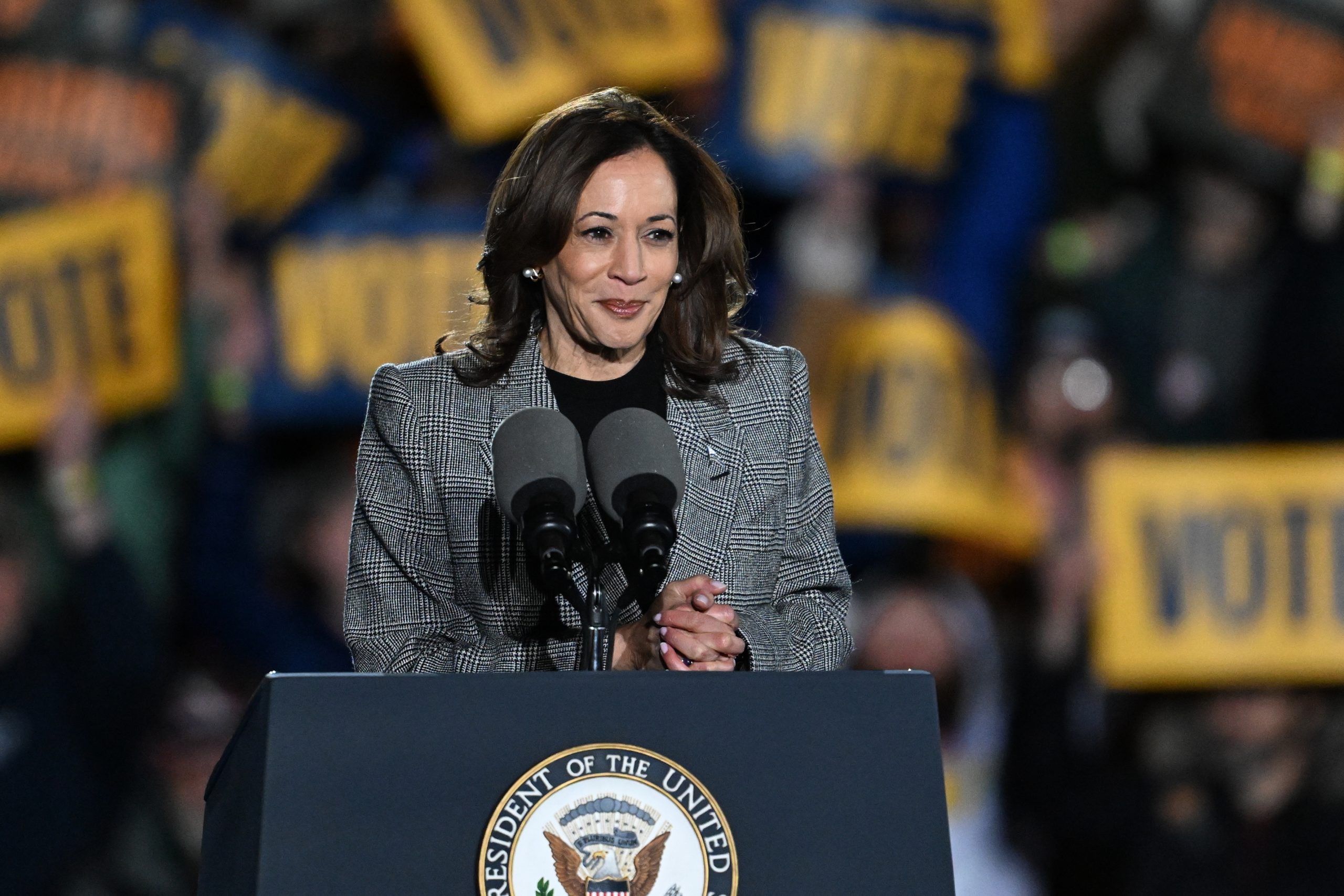 Kamala acusa Trump de estar “obcecado” em dividir o país