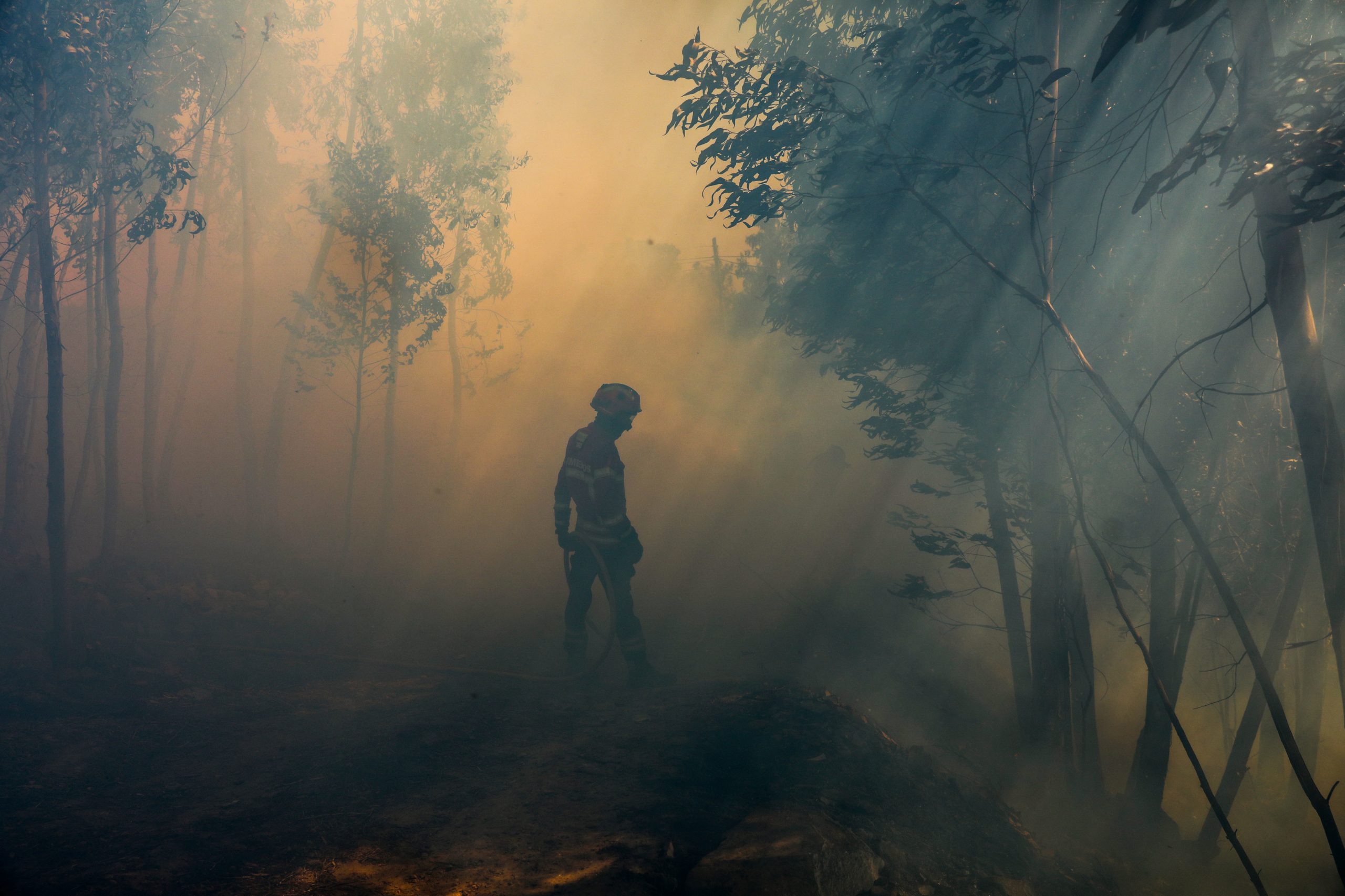 Incêndios: Fumo sem causar atrasos em voos