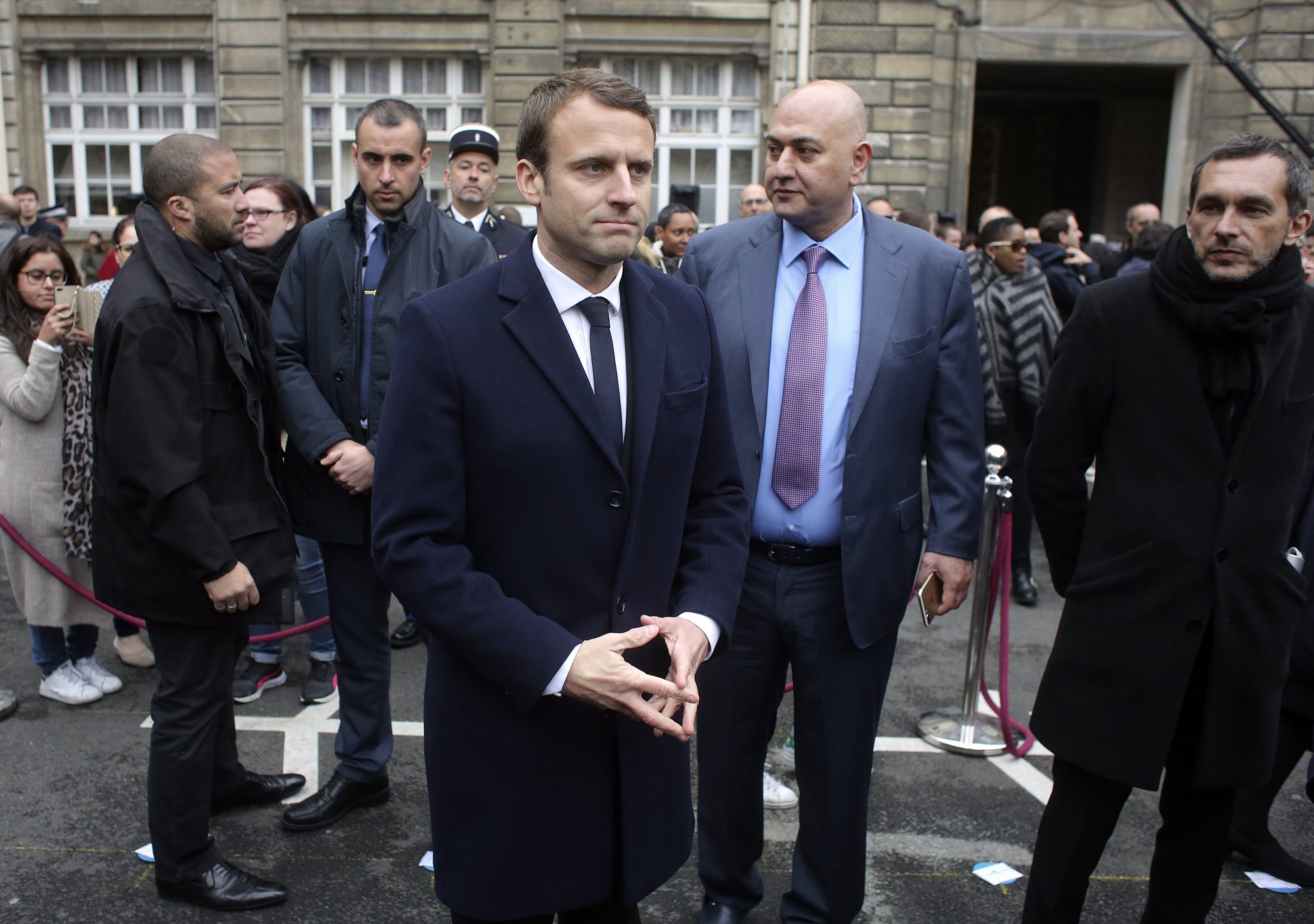 Movimento de Macron alvo de ataques de piratas russos
