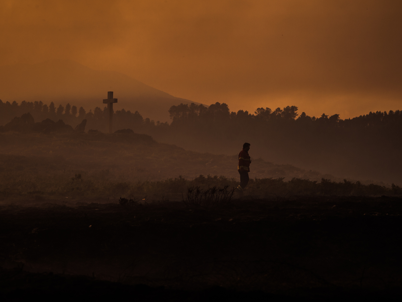 Incêndios: Chamas controladas em áreas do Parque Parque Nacional da Peneda-Gerês