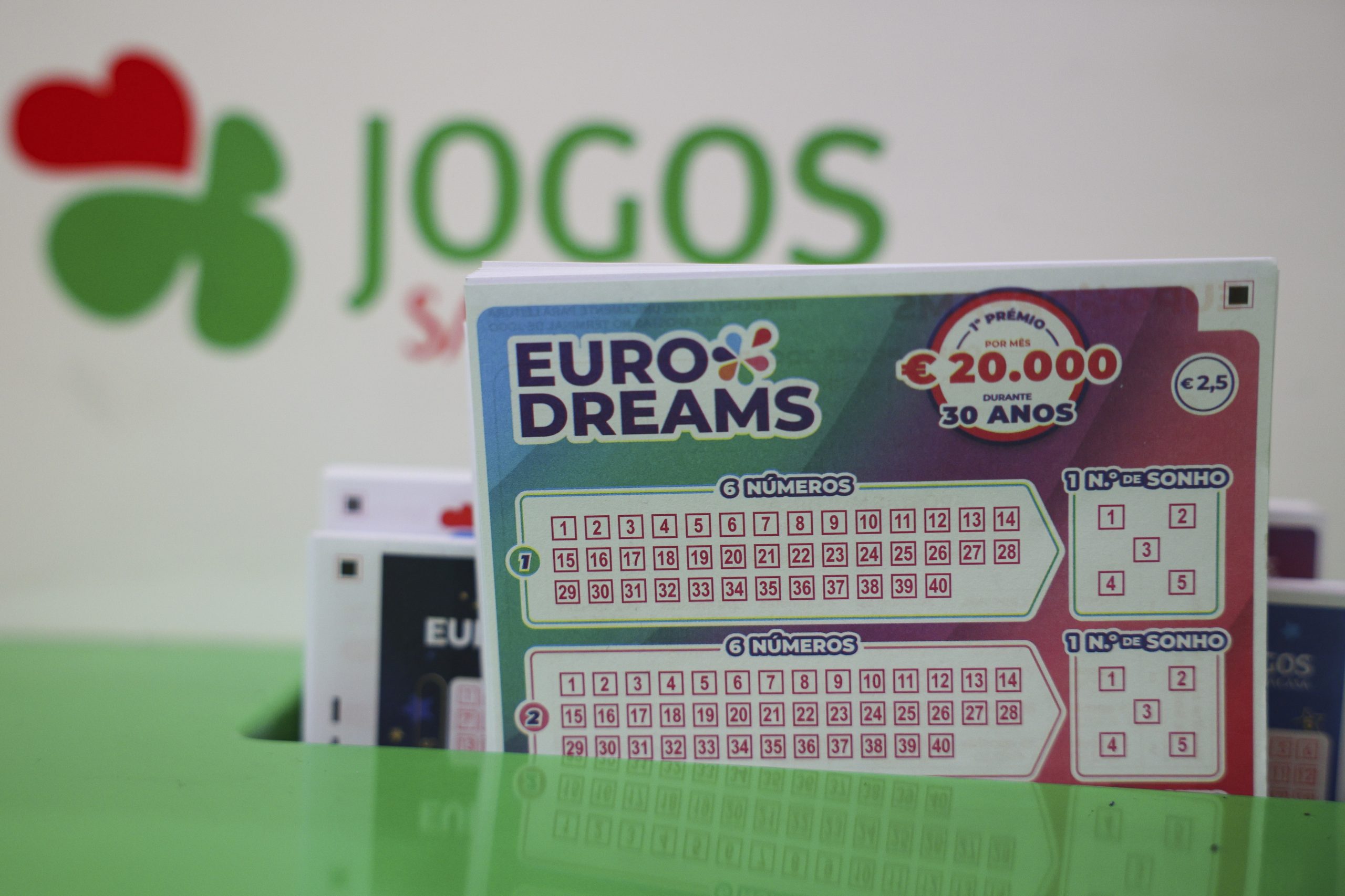 Comece a semana com o Eurodreams. Conheça aqui a chave vencedora