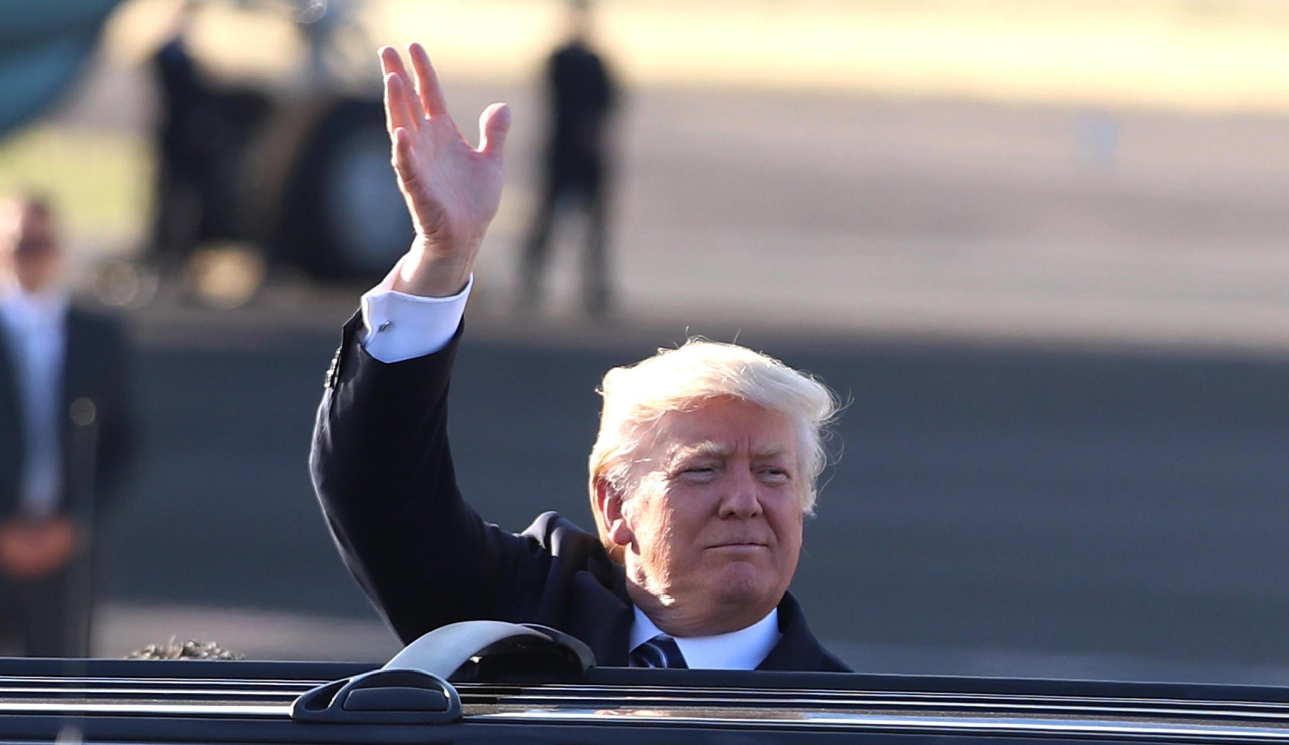 “É uma grande honra estar aqui com todos os meus amigos”. A mensagem de Trump no Museu do Holocausto de Israel