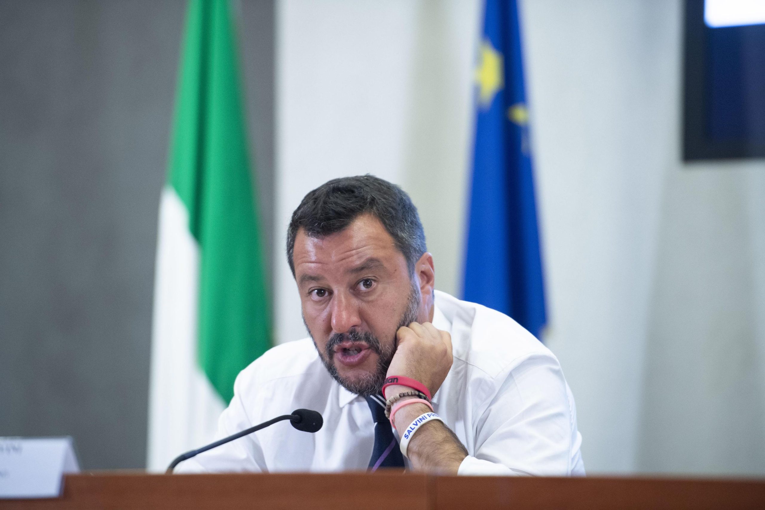 Salvini pretende que União Europeia adote o seu plano de repatriamento de migrantes