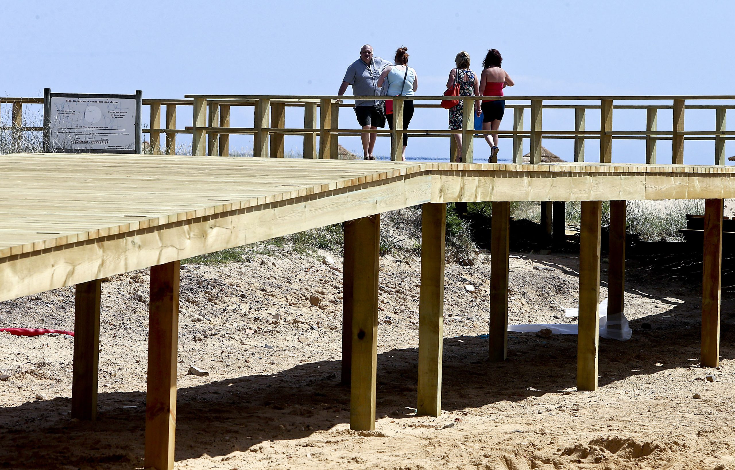 Mira avança com construção de passadiço de 400 metros na praia do Poço da Cruz