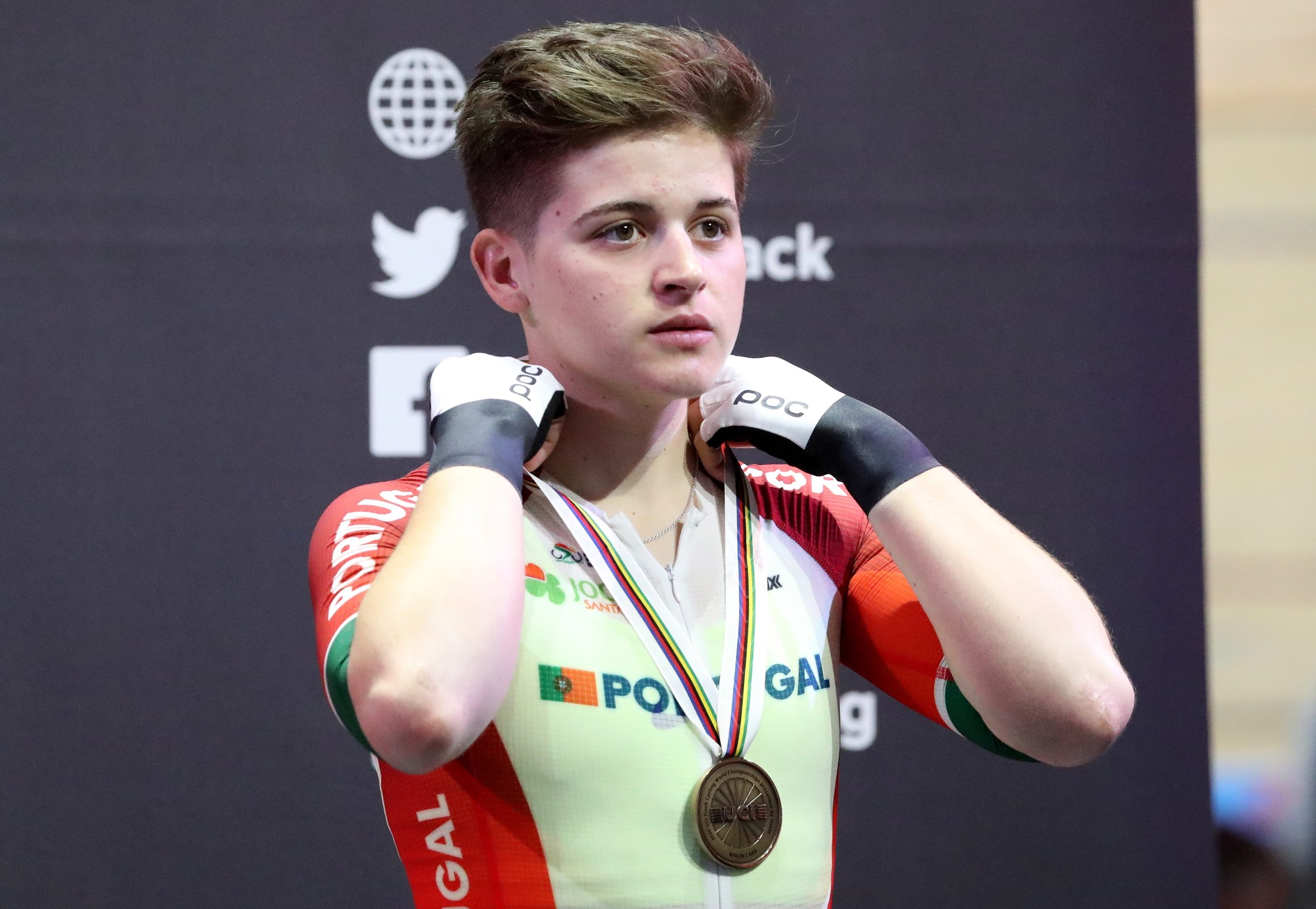 Portuguesa Maria Martins sagra-se campeã europeia de scratch