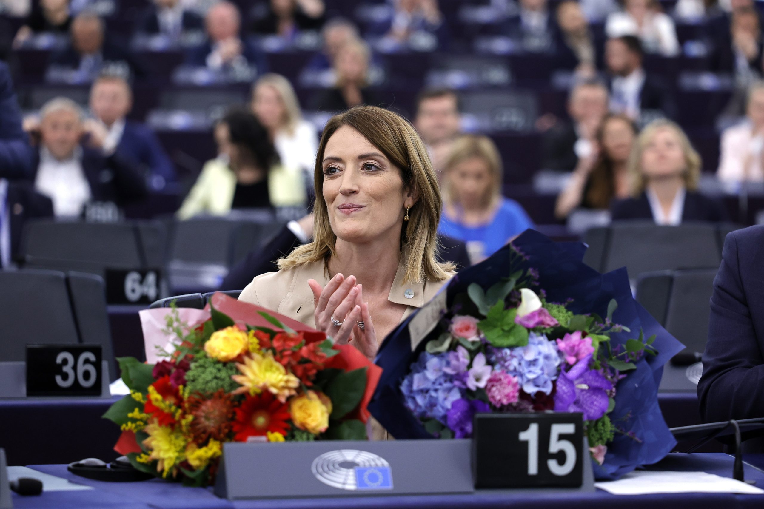 “A Europa somos todos nós”. O discurso e as imagens da vitória de Roberta Metsola