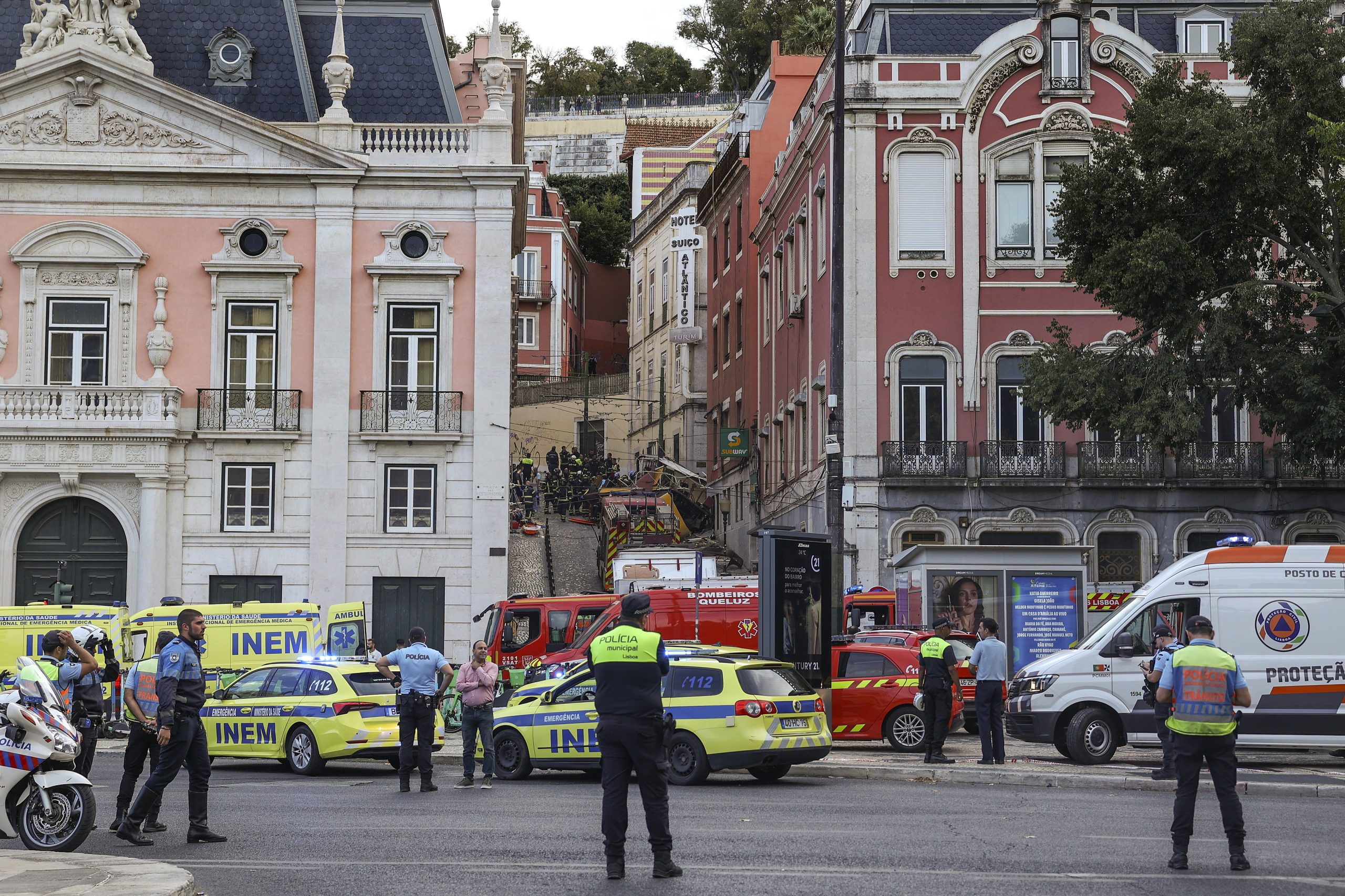 Seguradoras querem “chegar o mais rapidamente possível” às vítimas do acidente com ascensor em Lisboa