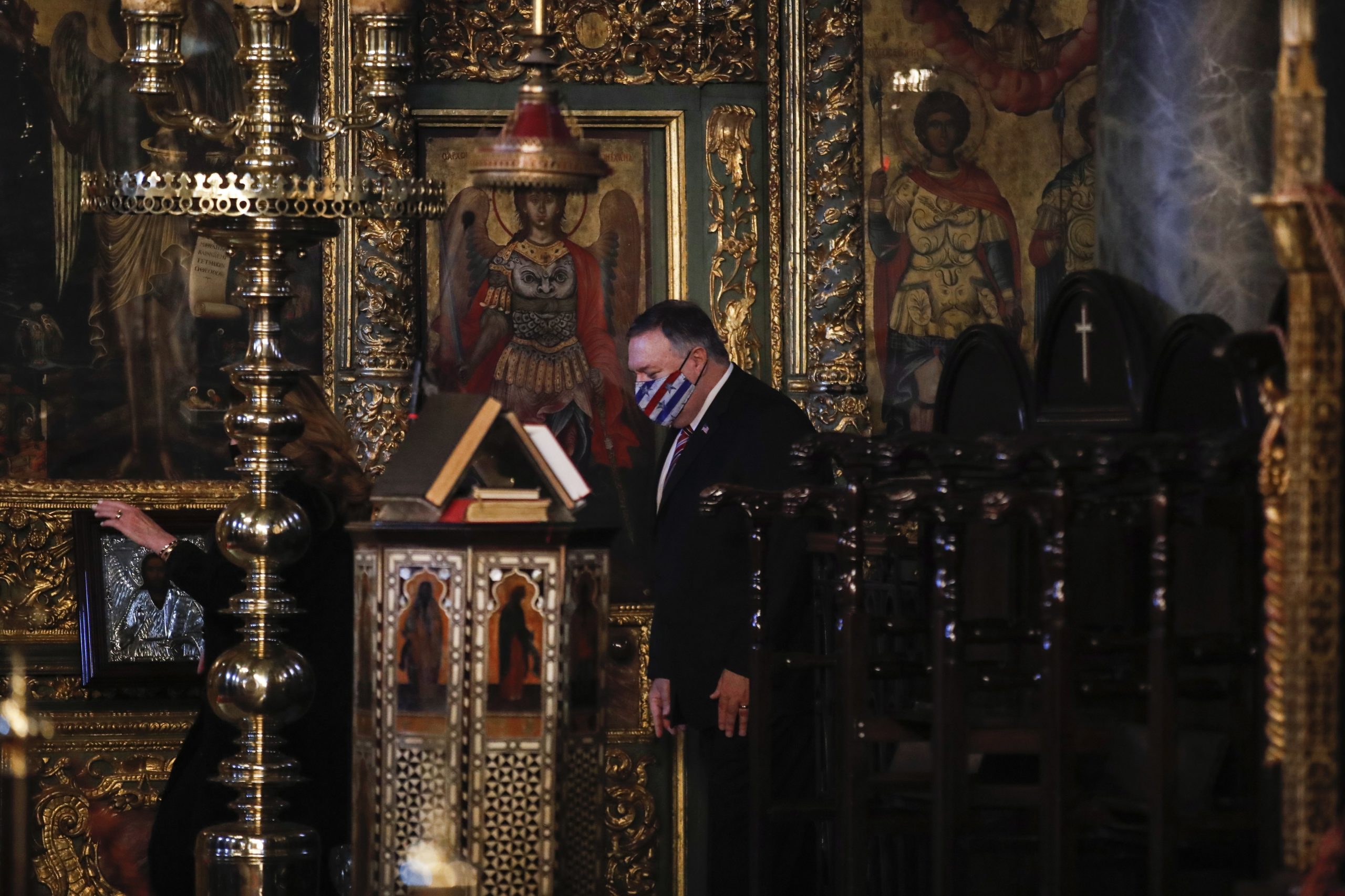 Pompeo encontrou-se em Istambul com líder espiritual dos cristãos ortodoxos