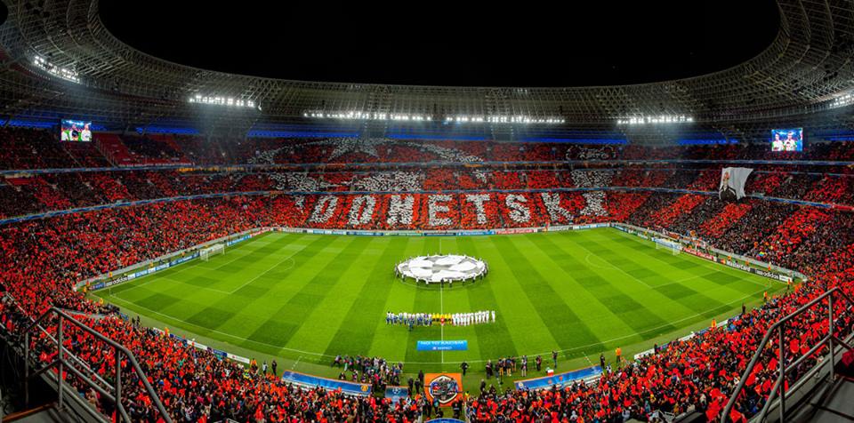 Shakhtar Donetsk muda-se para o estádio Metalist