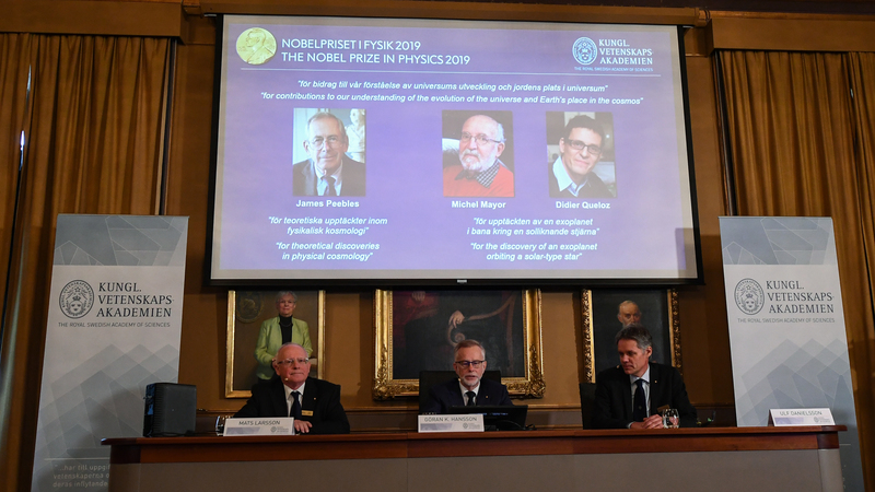 Galardoados com Nobel da Física mudaram tecnologia para descobrir mundos novos