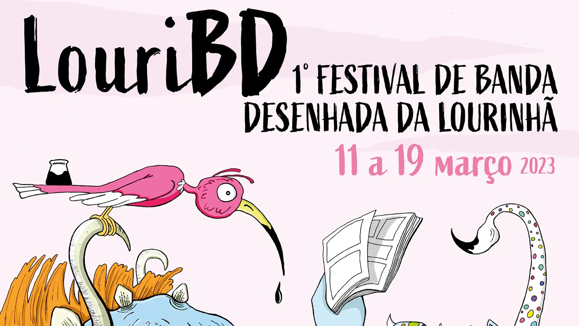 Primeiro Festival de Banda Desenhada da Lourinhã entre os dias 11 e 19 de março