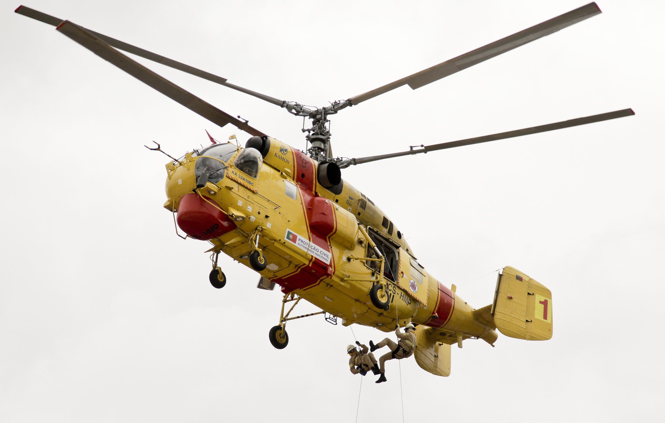 Everjets reclama 8 milhões de euros ao Estado por incumprimento em 40% do contrato dos Kamov