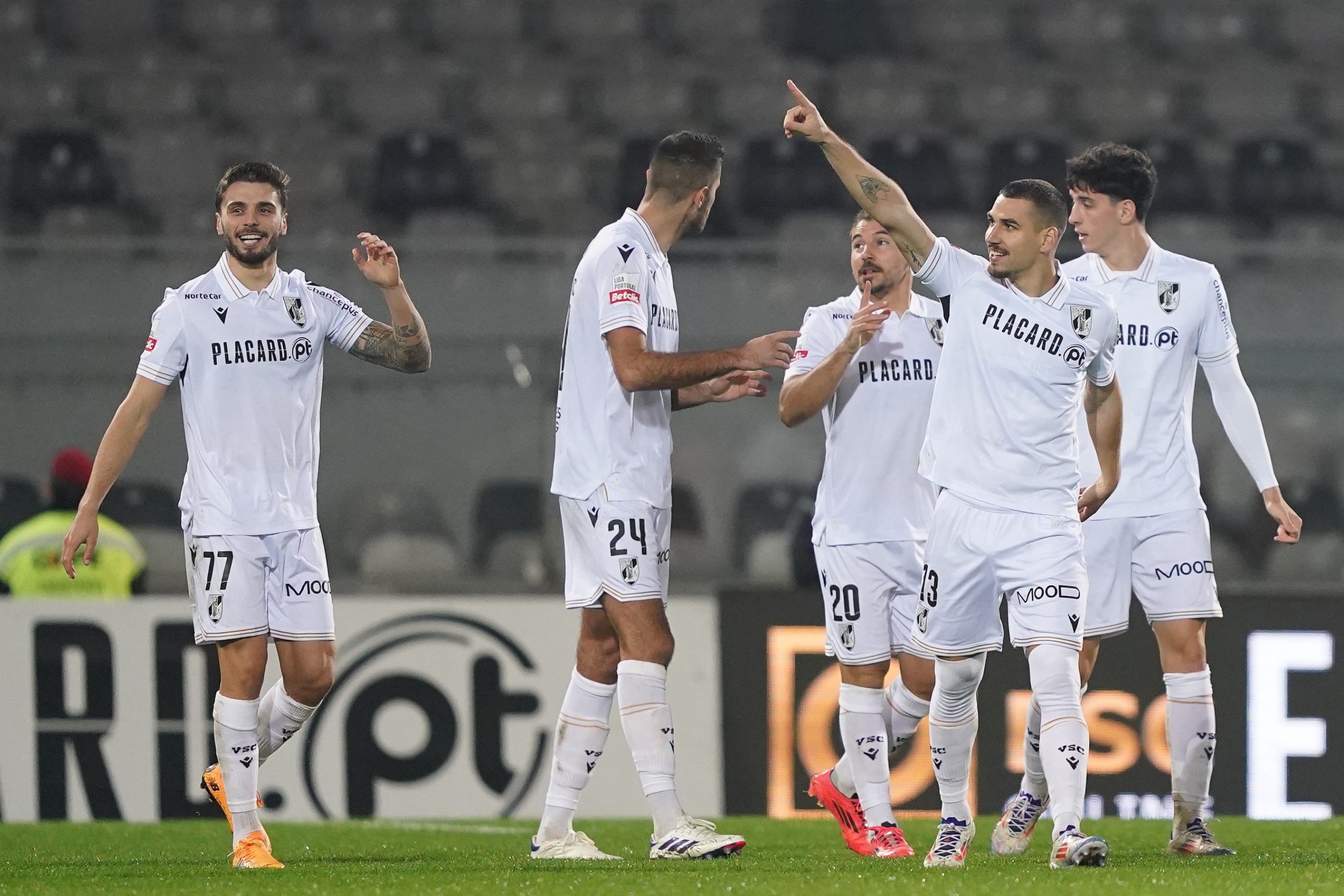 I Liga: Vitória SC goleia Gil Vicente e reforça sexto lugar