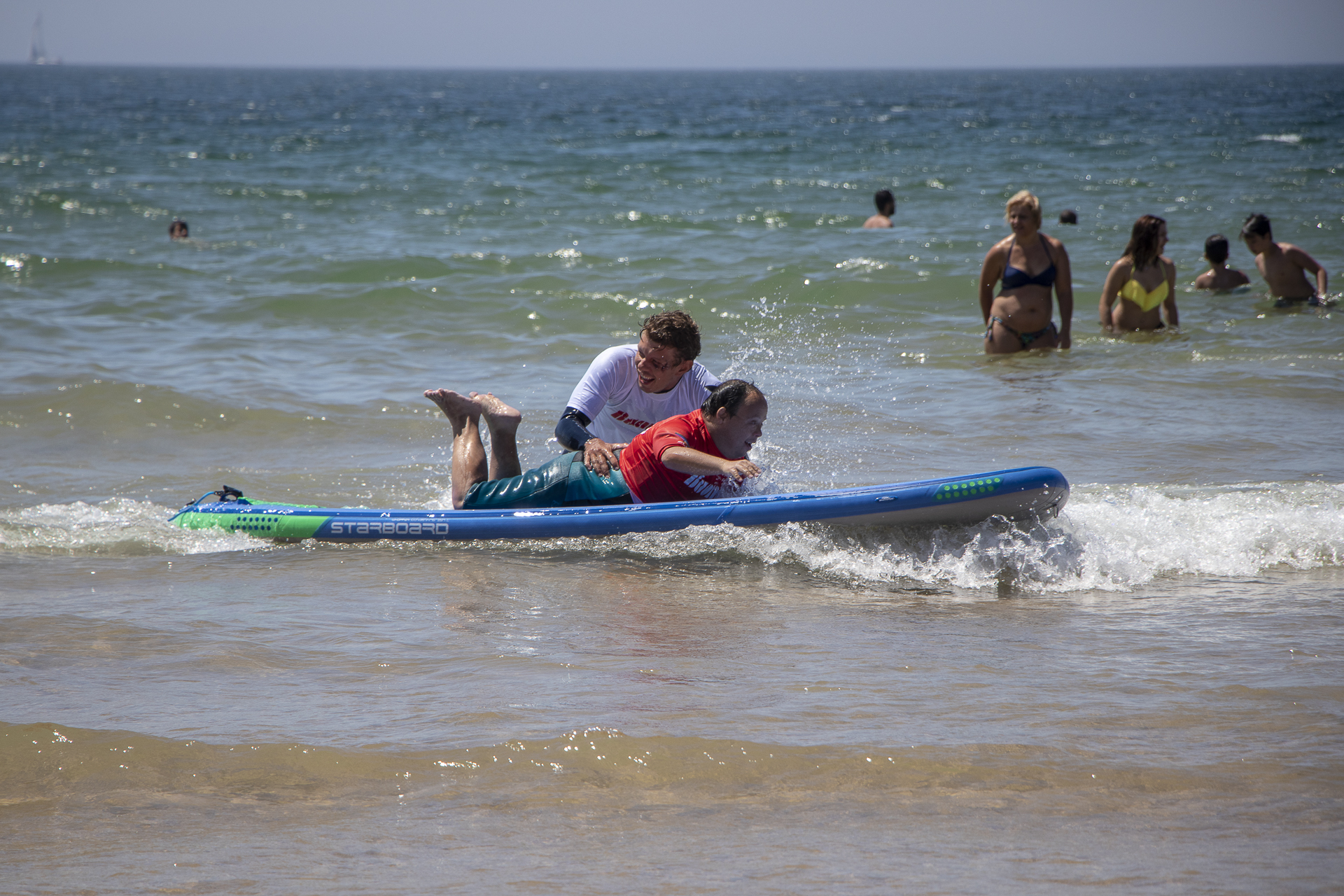 Europeias: Surf adaptado no lançamento de campanha institucional para eleições de 2019