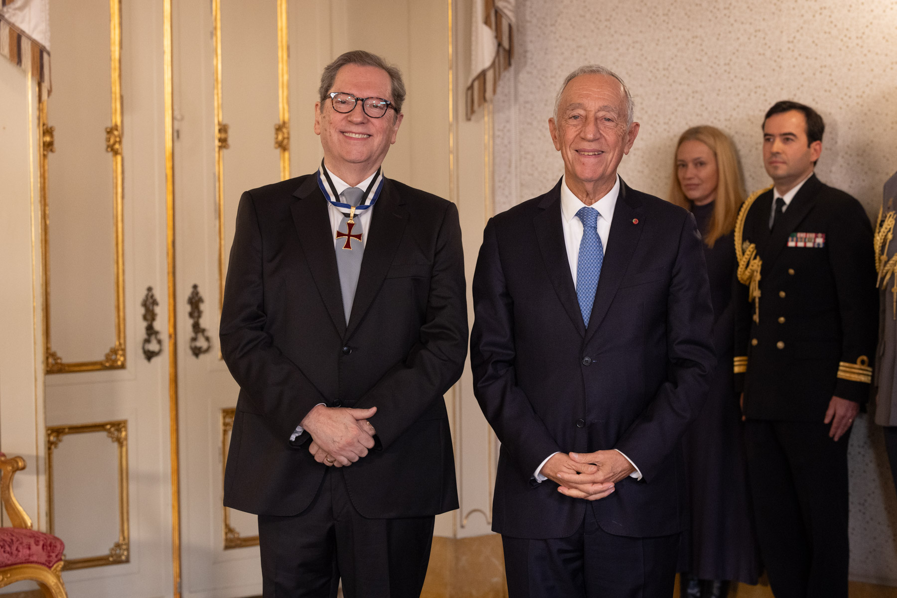 António Sala condecorado por Marcelo Rebelo de Sousa