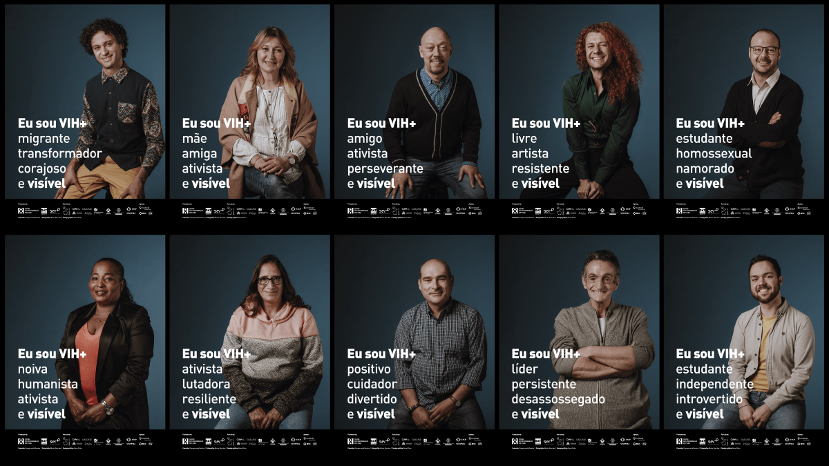 “Não é o VIH que nos define”. Dez pessoas dão a cara em campanha inédita em Portugal