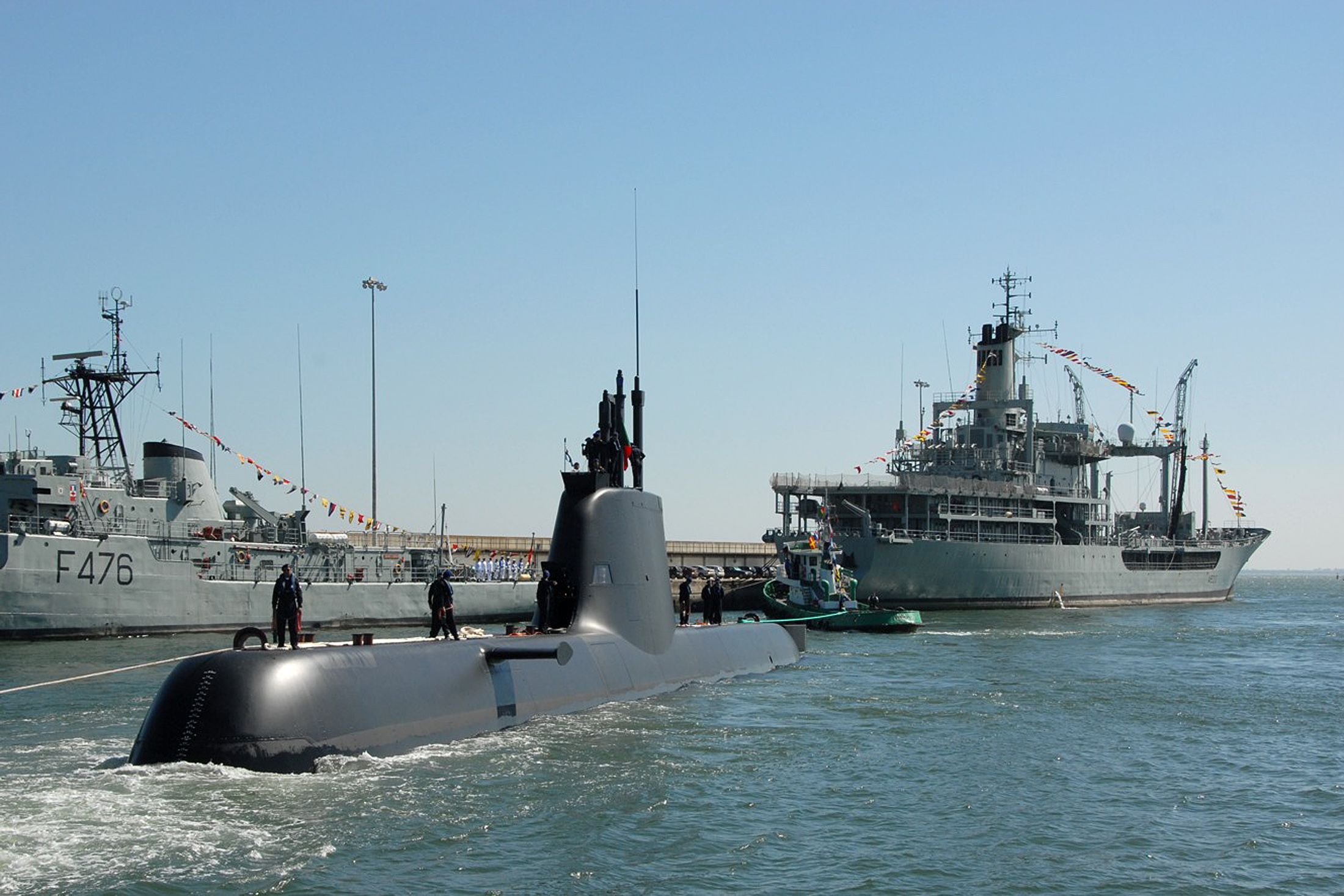 Submarino “Tridente” parte em missão “discreta” de combate ao tráfico de droga e pessoas