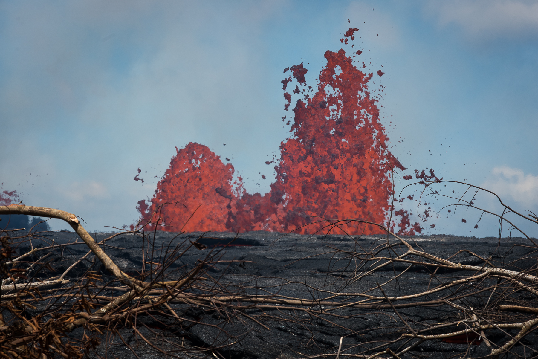 Kilauea novamente em erupção