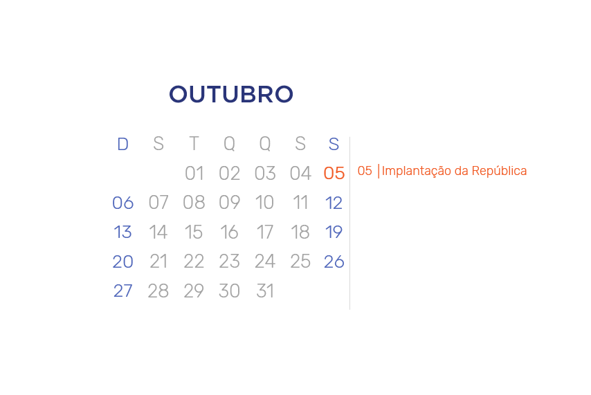 25 de outubro. Sabe que dia é hoje?