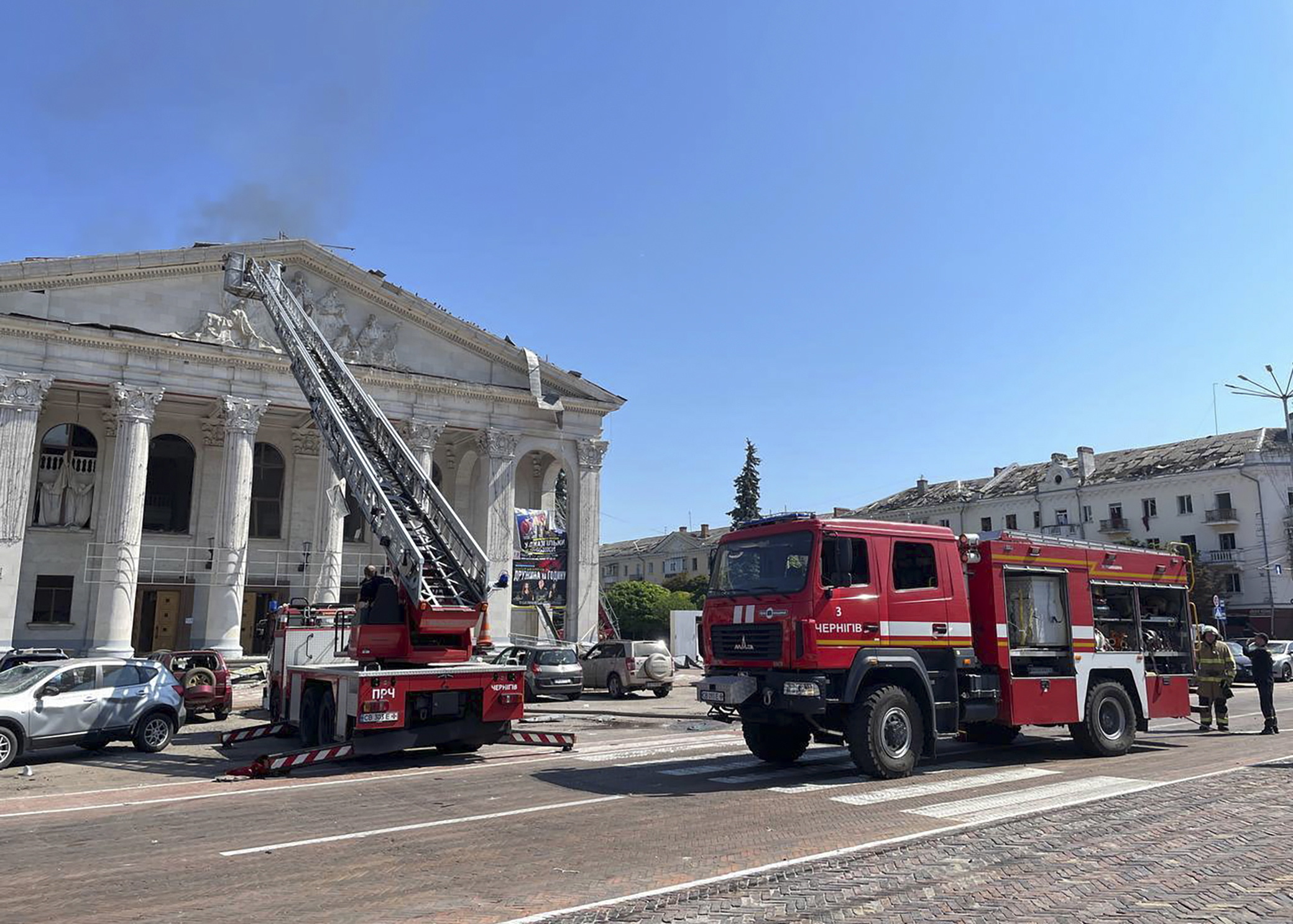 Aumenta para sete o número de mortos no ataque russo a Chernihiv, na Ucrânia