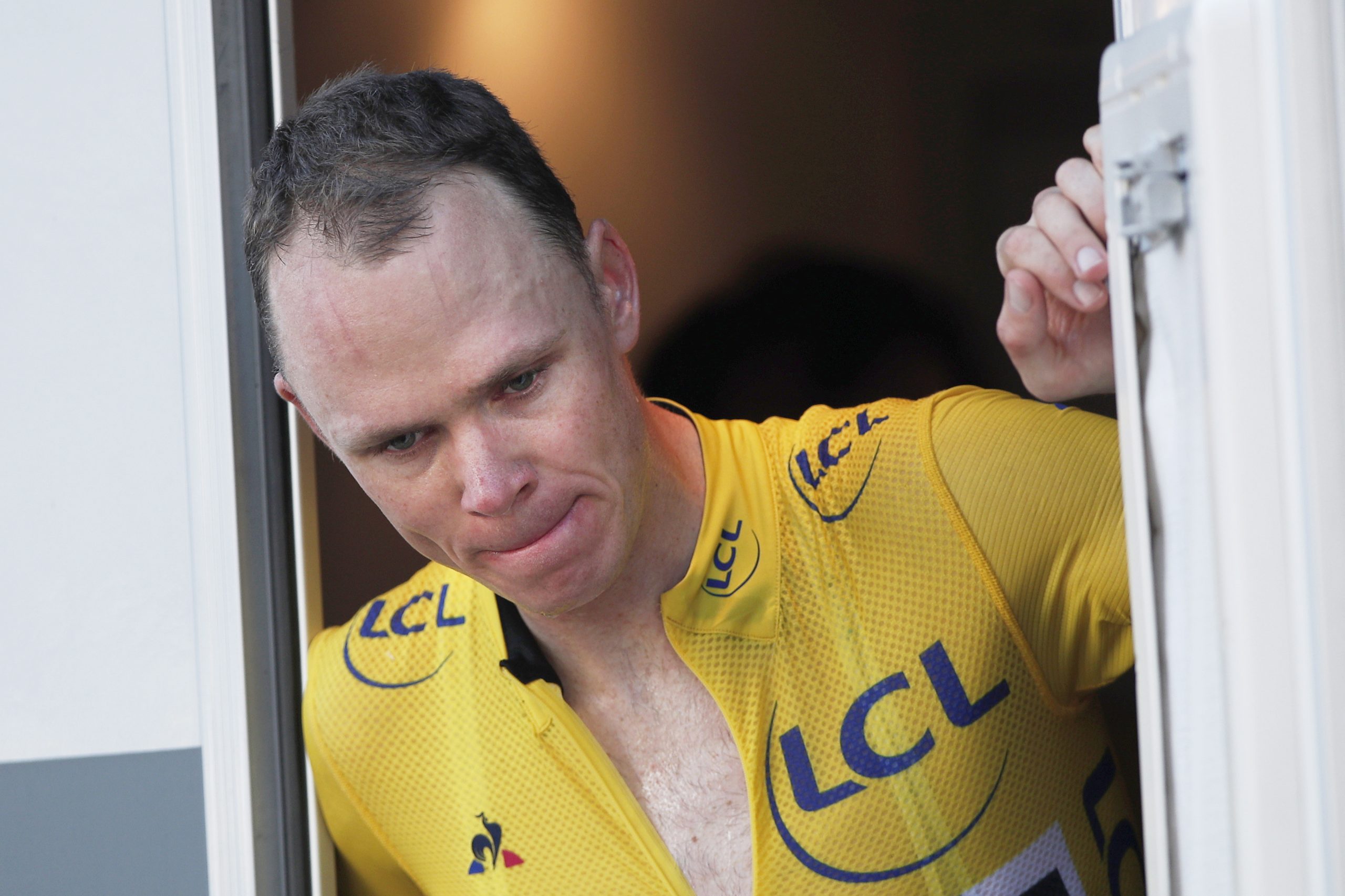 Chris Froome já saiu do hospital e está a recuperar bem