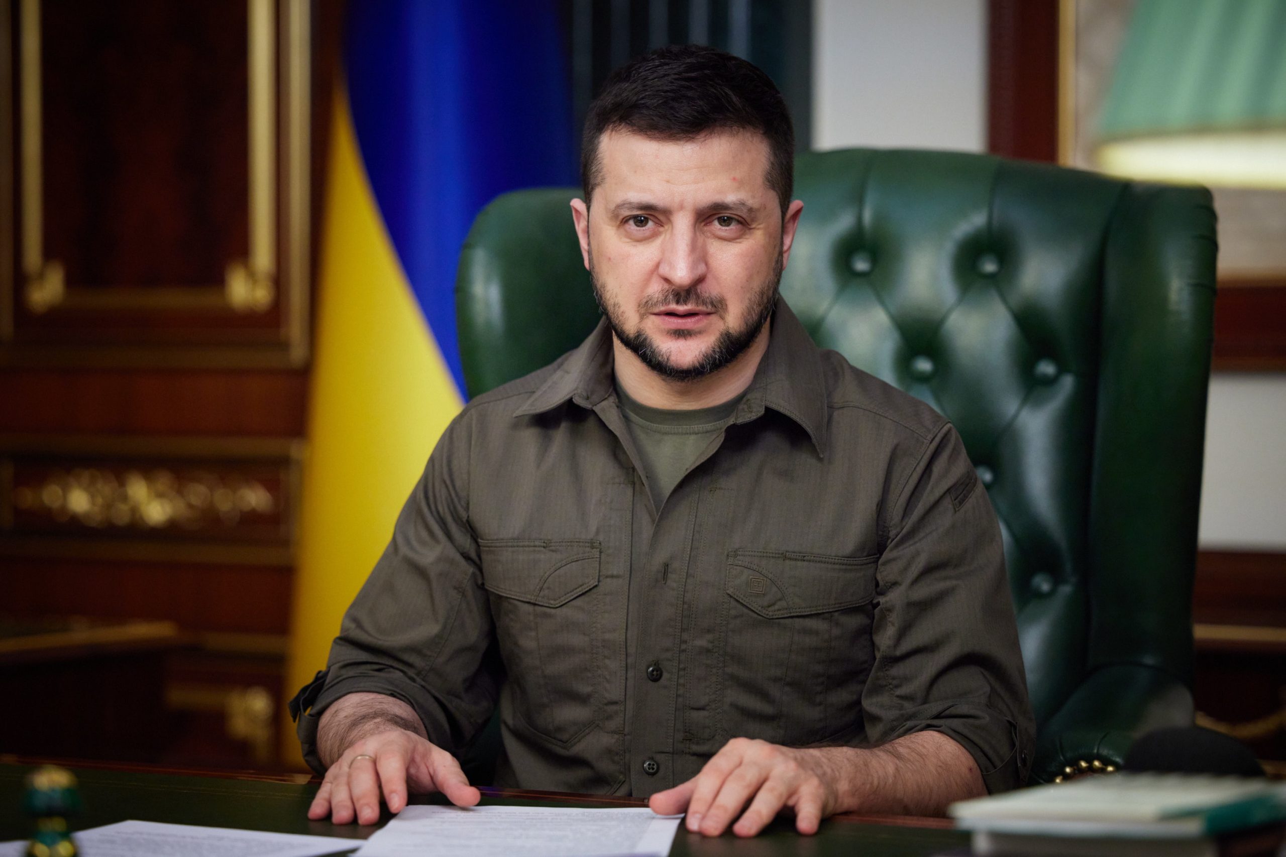 Zelensky quer a paz, mas quaisquer mudanças territoriais no país terão de passar por um referendo