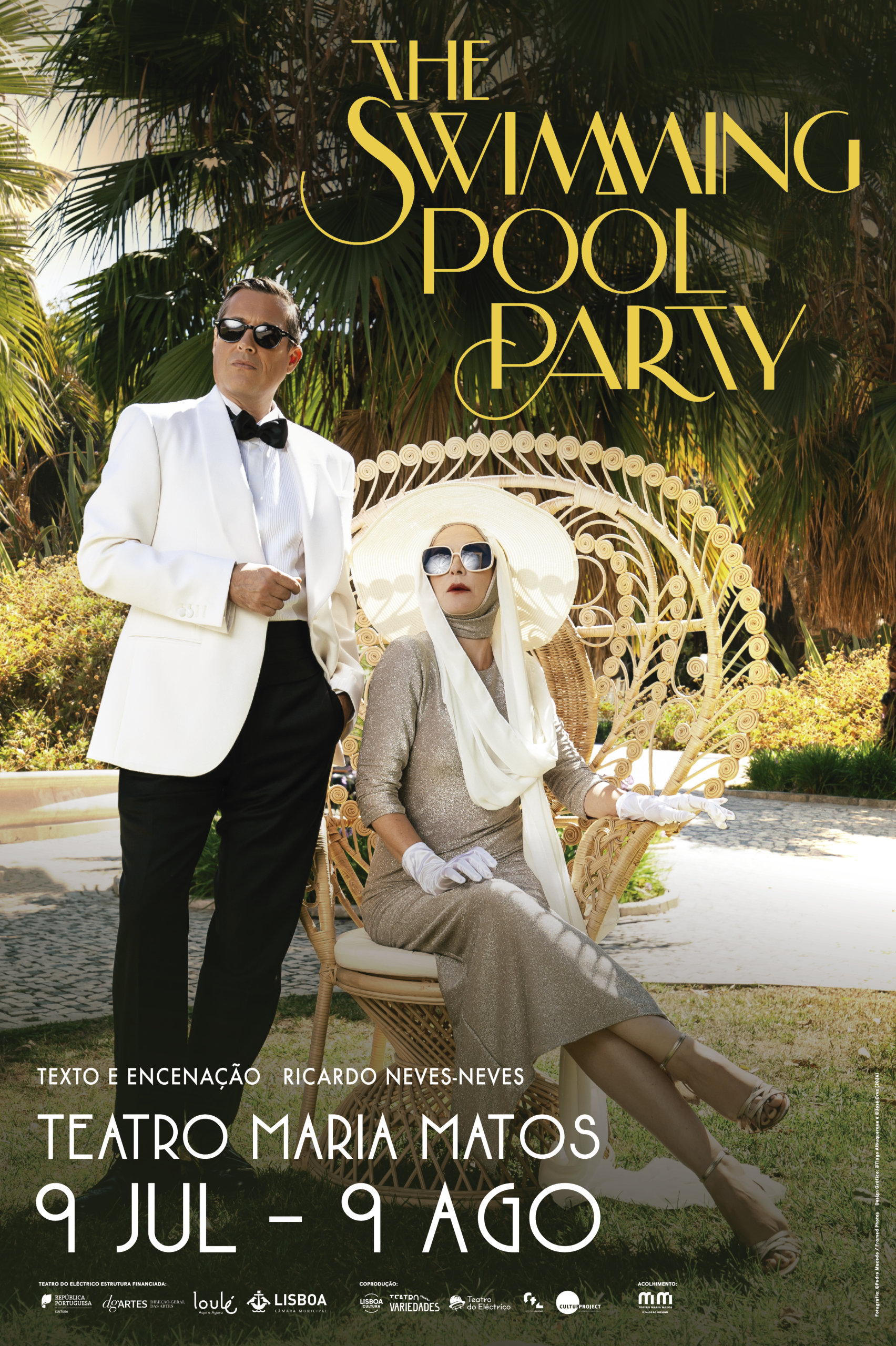 Em “The Swimming Pool Party”, o sangue azul é chiquérrimo até chegar a polícia e ficar vermelho
