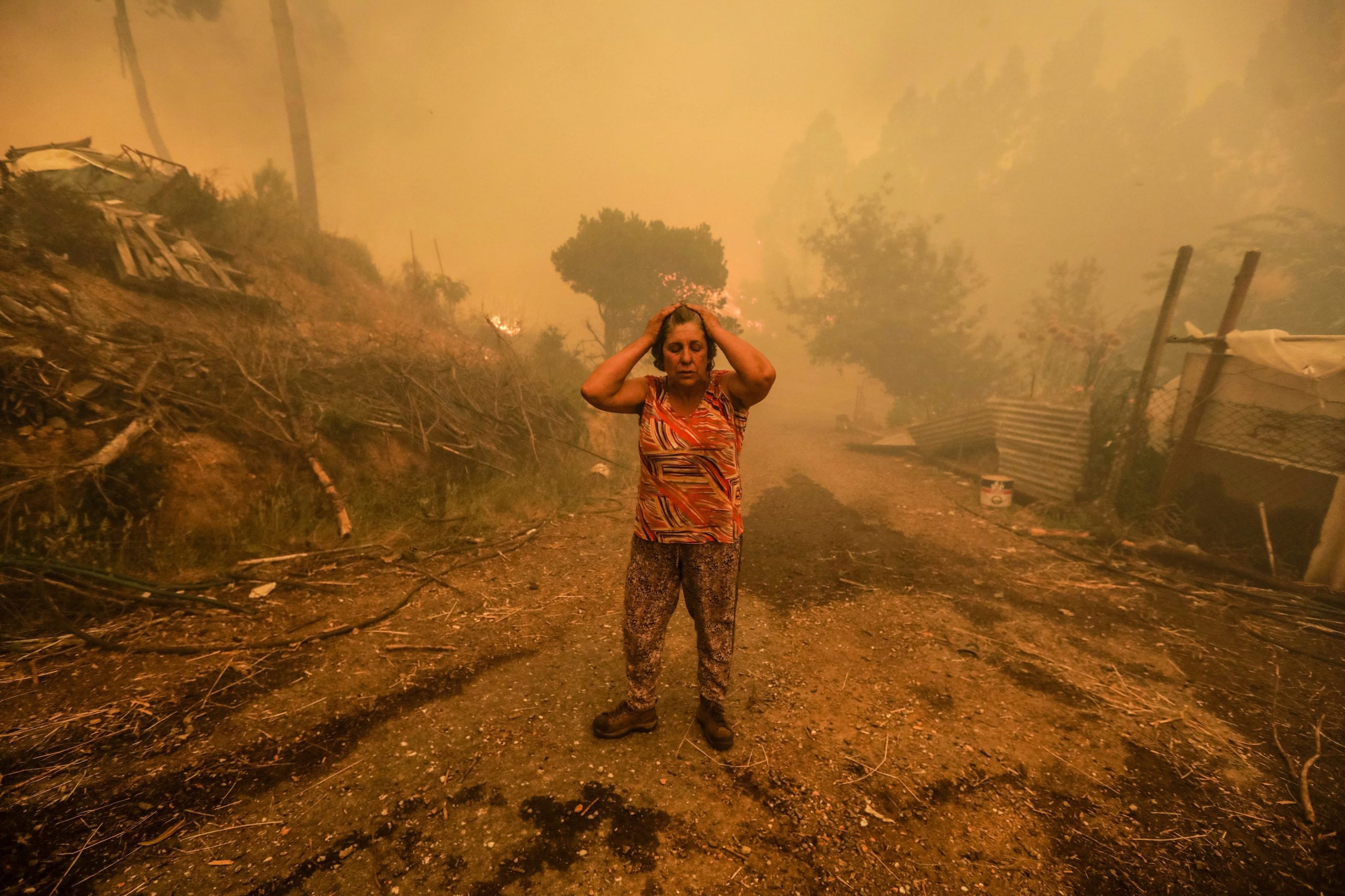 Incêndios: Em Pampilhosa da Serra, estava cada um por si, com baldes, gritos e orações