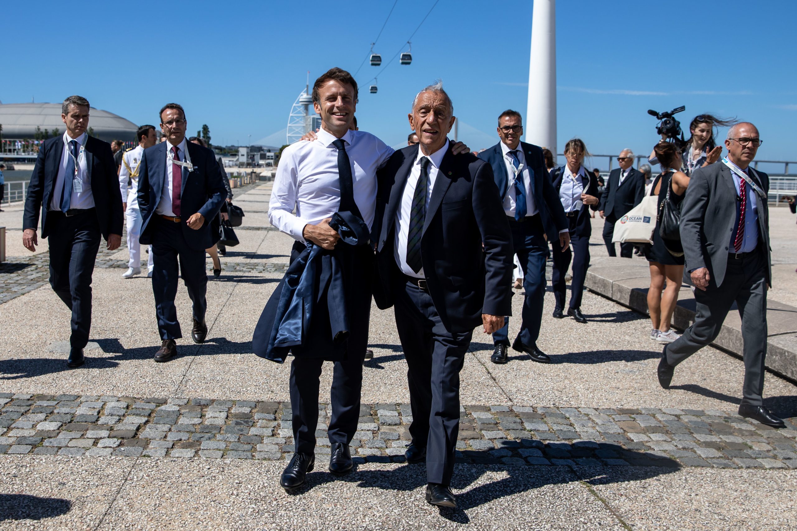 Macron aponta avanços em acordos internacionais como resultados concretos