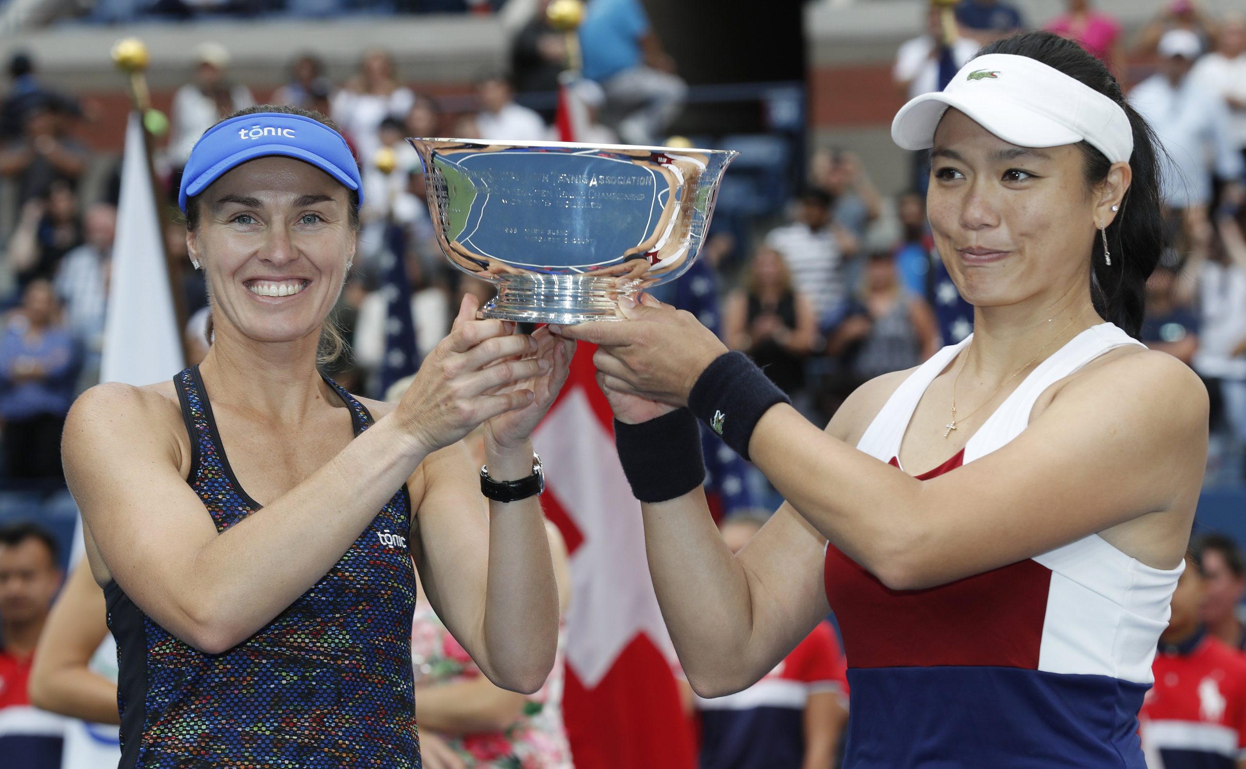 Final US Open: Martina Hingis também vence em pares femininos