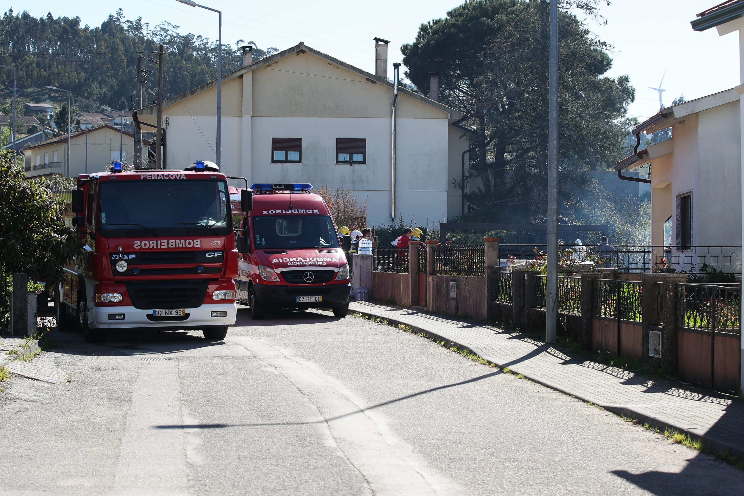 Filho de vítima mortal em incêndio numa casa em Penacova entrega-se à GNR