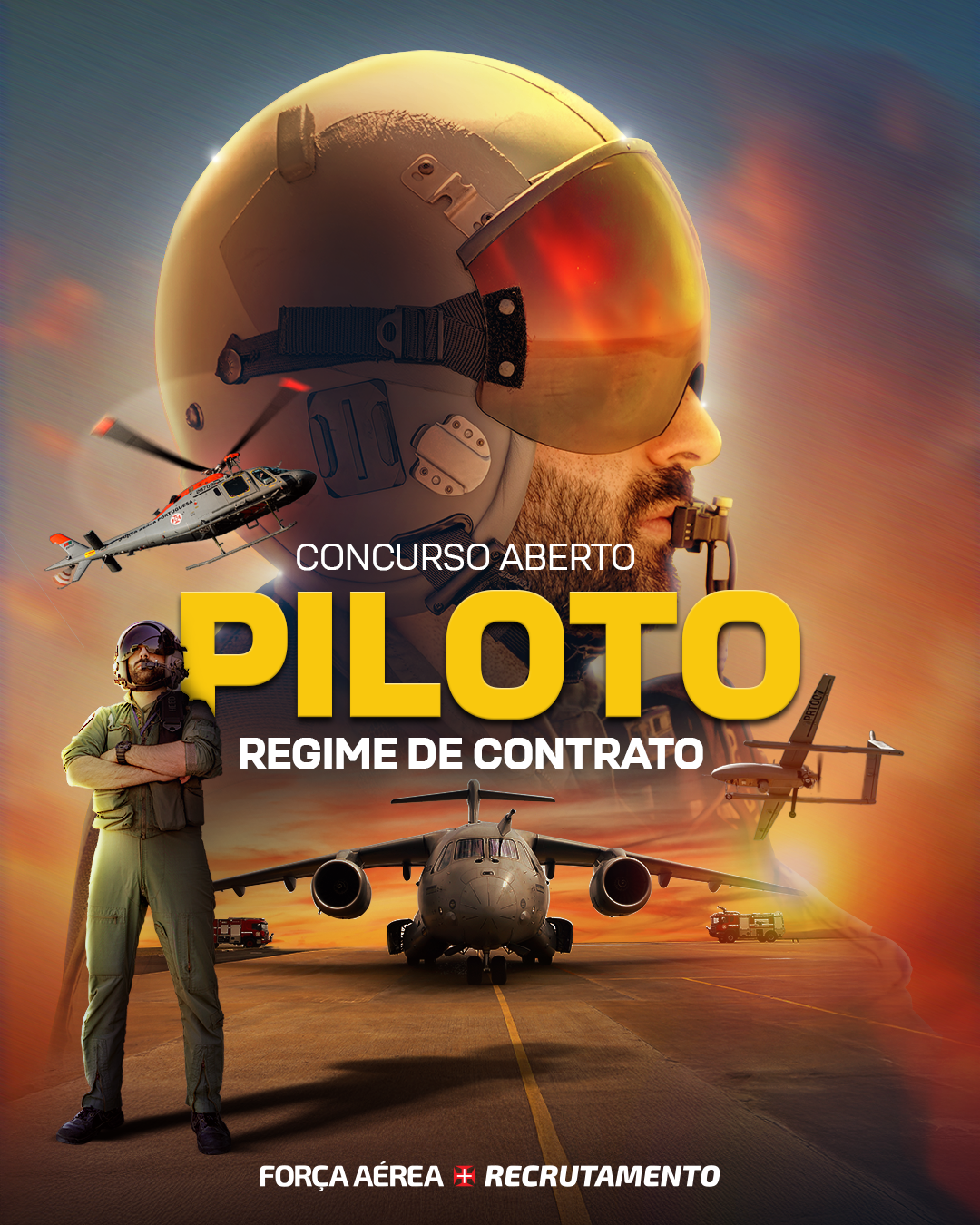Força Aérea abre concurso para pilotos