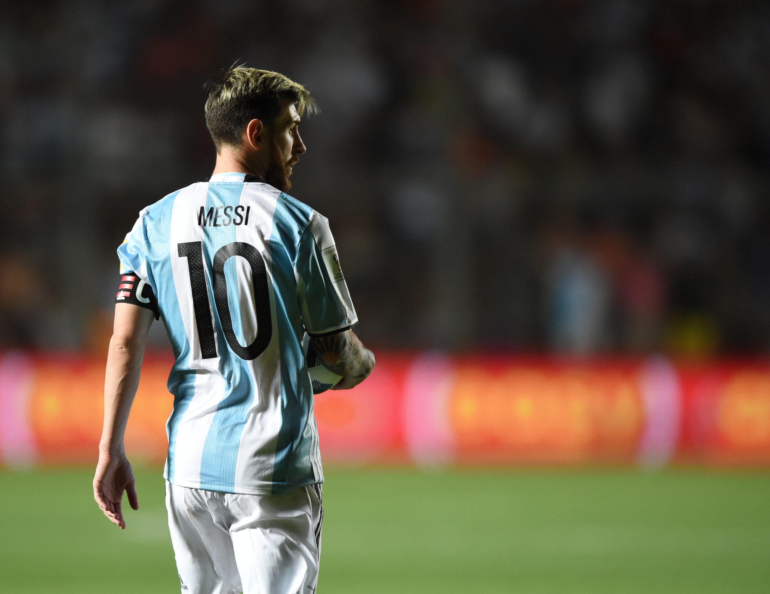 Jogadores da seleção argentina em ‘blackout’