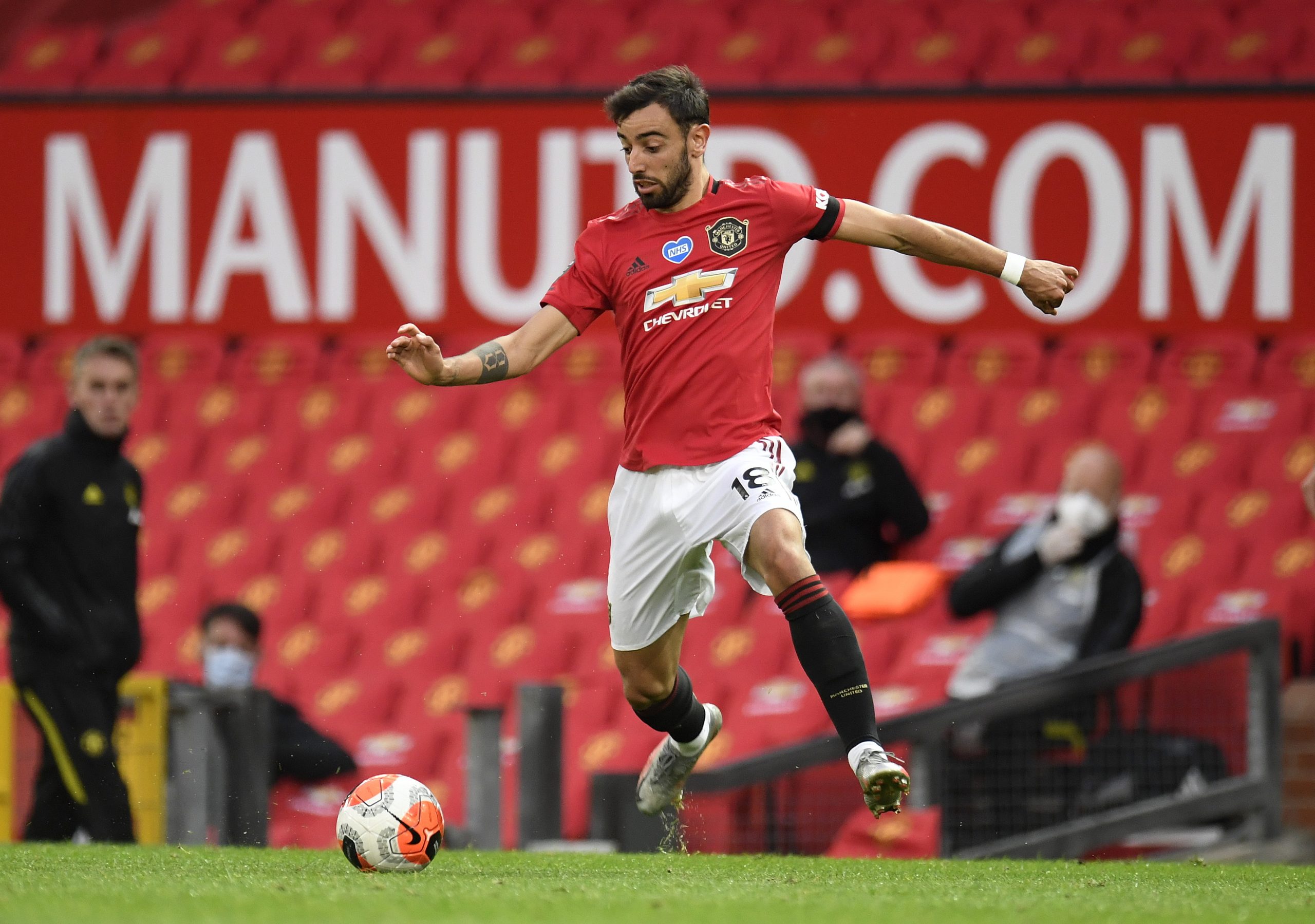 Bruno Fernandes eleito o melhor de 2019/20 pelos adeptos do Manchester United