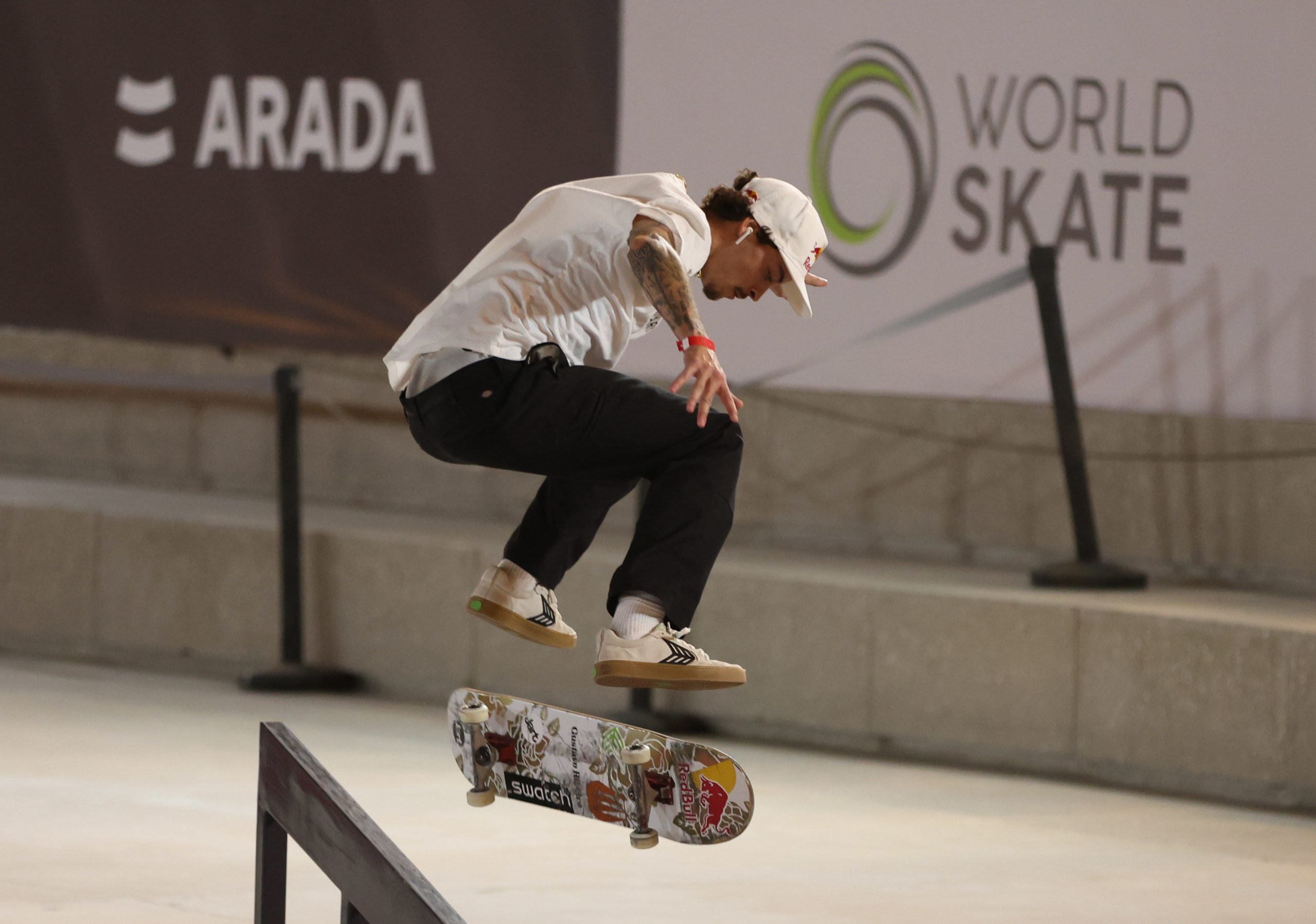 ‘Skateboarder’ Gustavo Ribeiro na final do Pro Tour de Roma