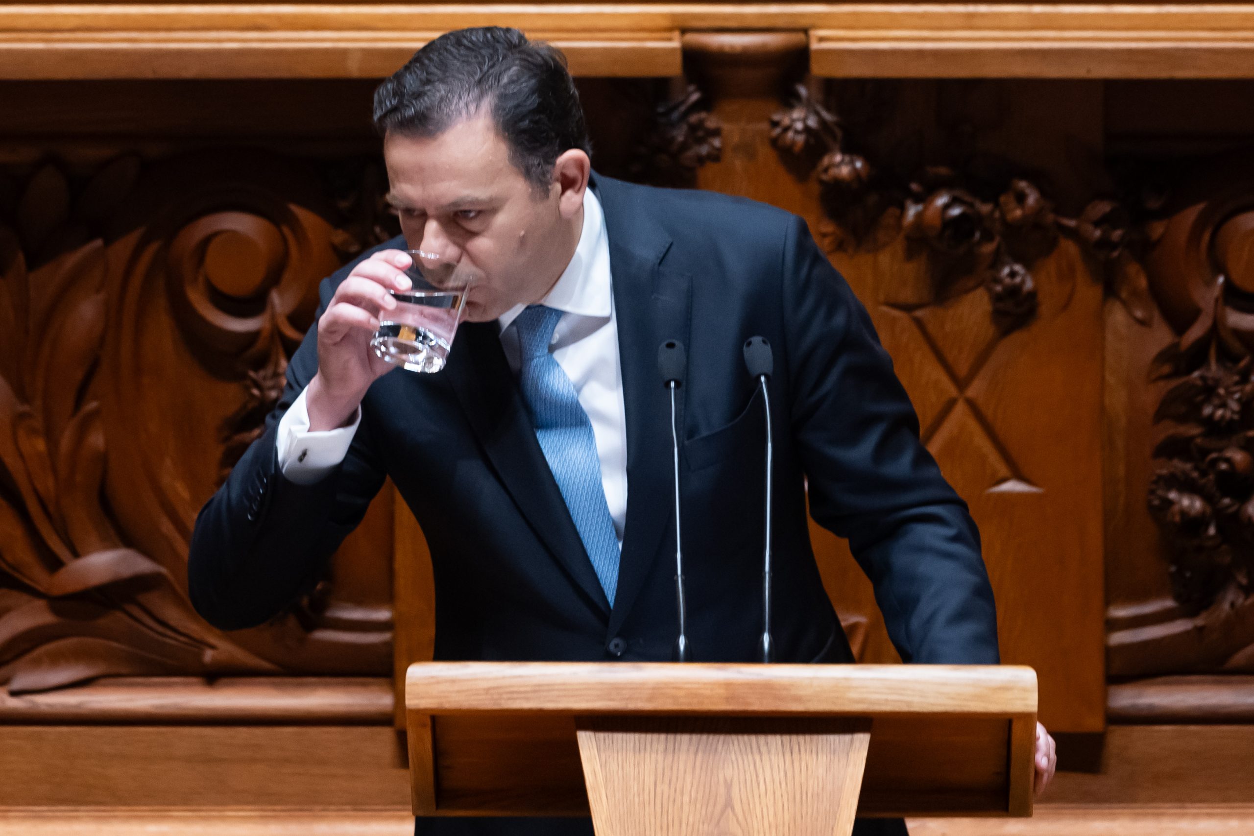 A discussão do programa do Governo em imagens
